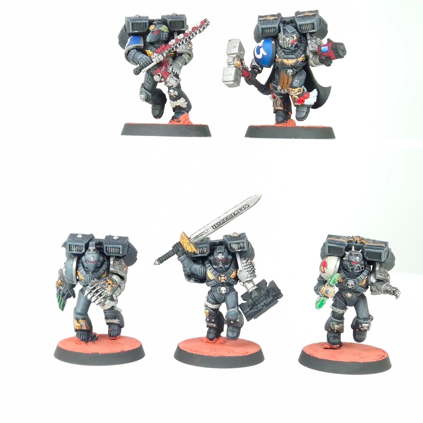 Veterans with Jump Packs - Deathwatch - Space Marines - Warhammer 40k