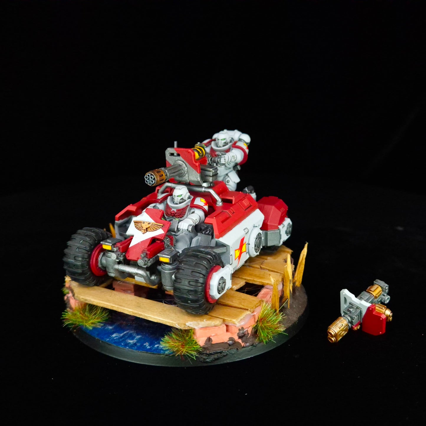 Invader ATV - White Scars - Space Marines - Warhammer 40k