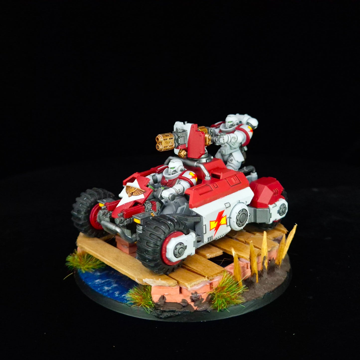 Invader ATV - White Scars - Space Marines - Warhammer 40k
