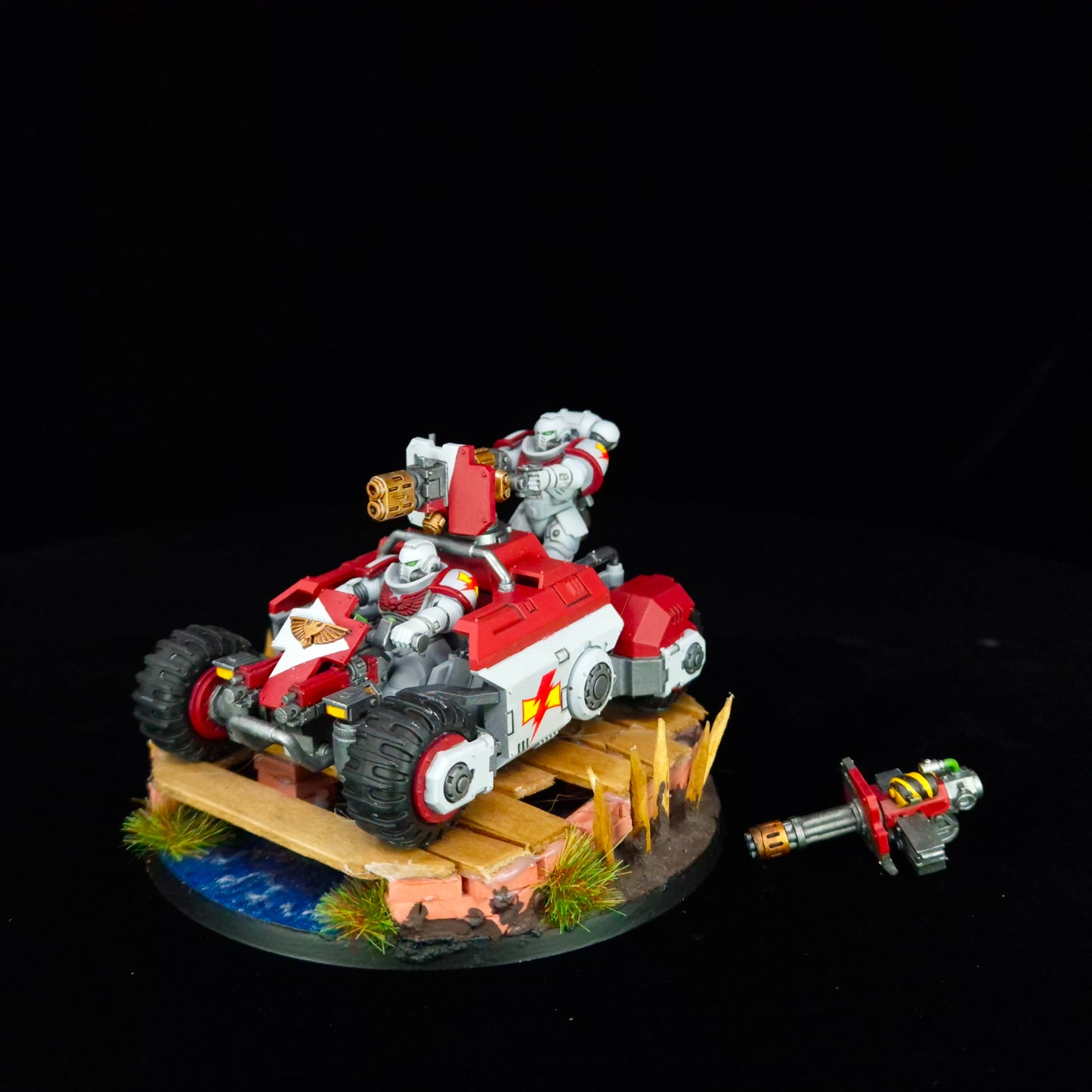 Invader ATV - White Scars - Space Marines - Warhammer 40k