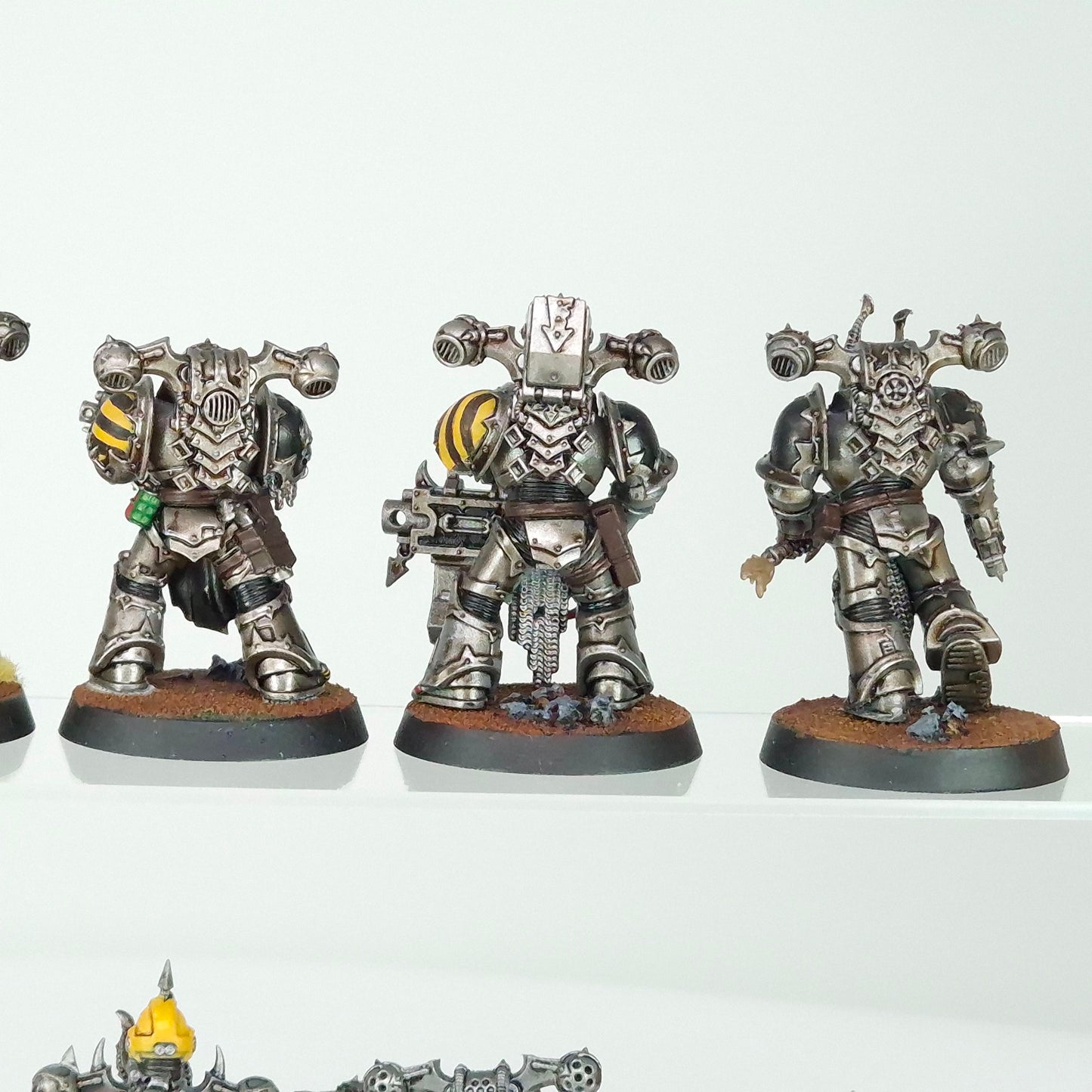 Legionnaires - Iron Warriors - Chaos Space Marines - Warhammer 40k