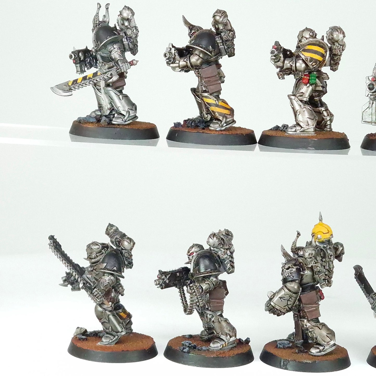 Legionnaires - Iron Warriors - Chaos Space Marines - Warhammer 40k