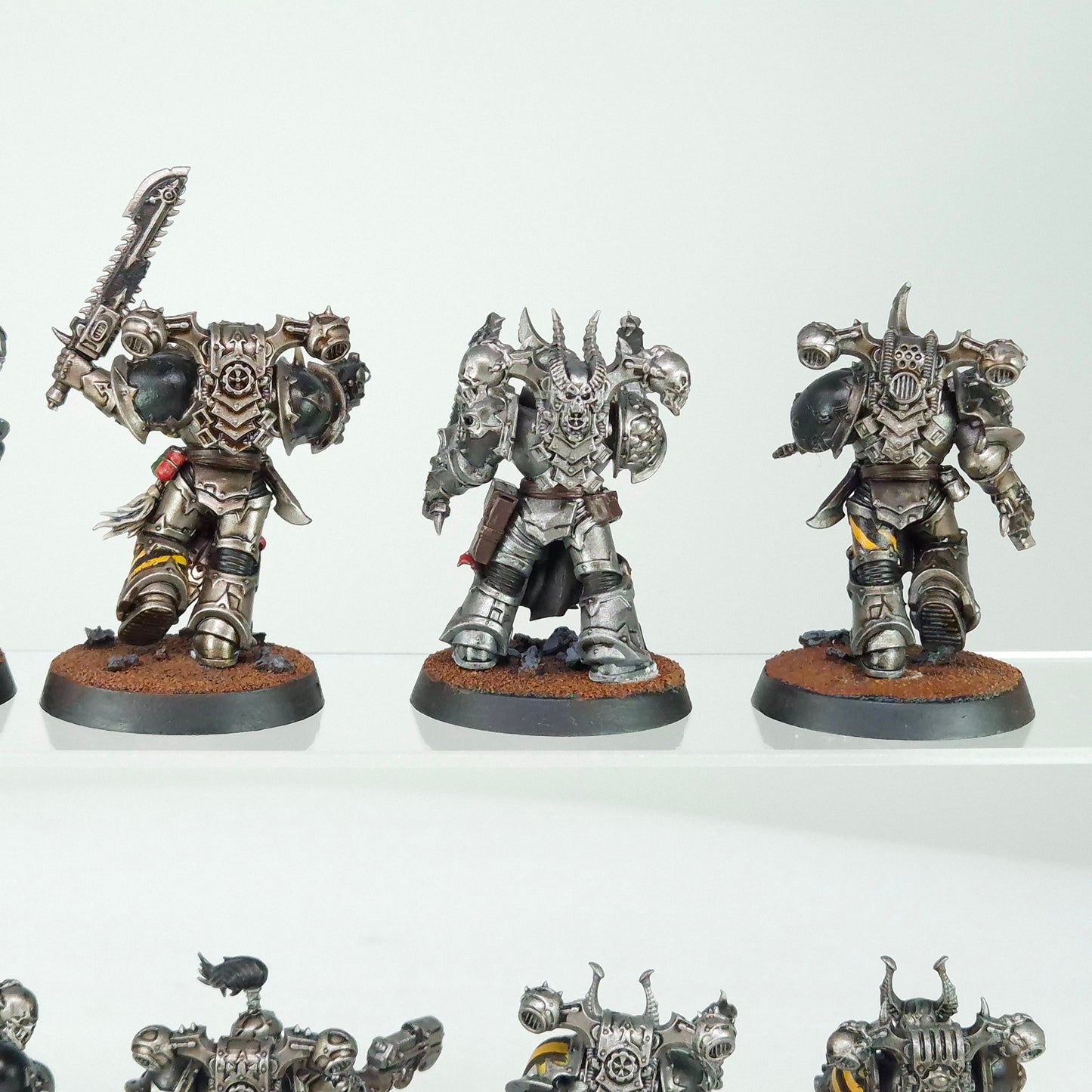 Legionnaires - Iron Warriors - Chaos Space Marines - Warhammer 40k