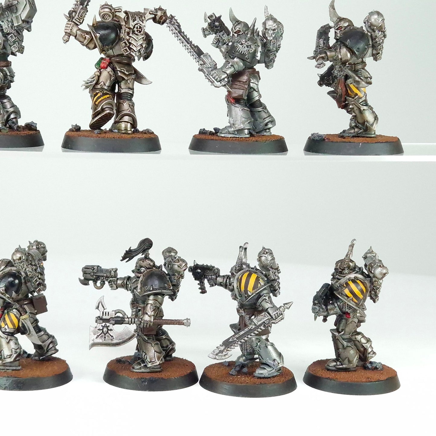 Legionnaires - Iron Warriors - Chaos Space Marines - Warhammer 40k
