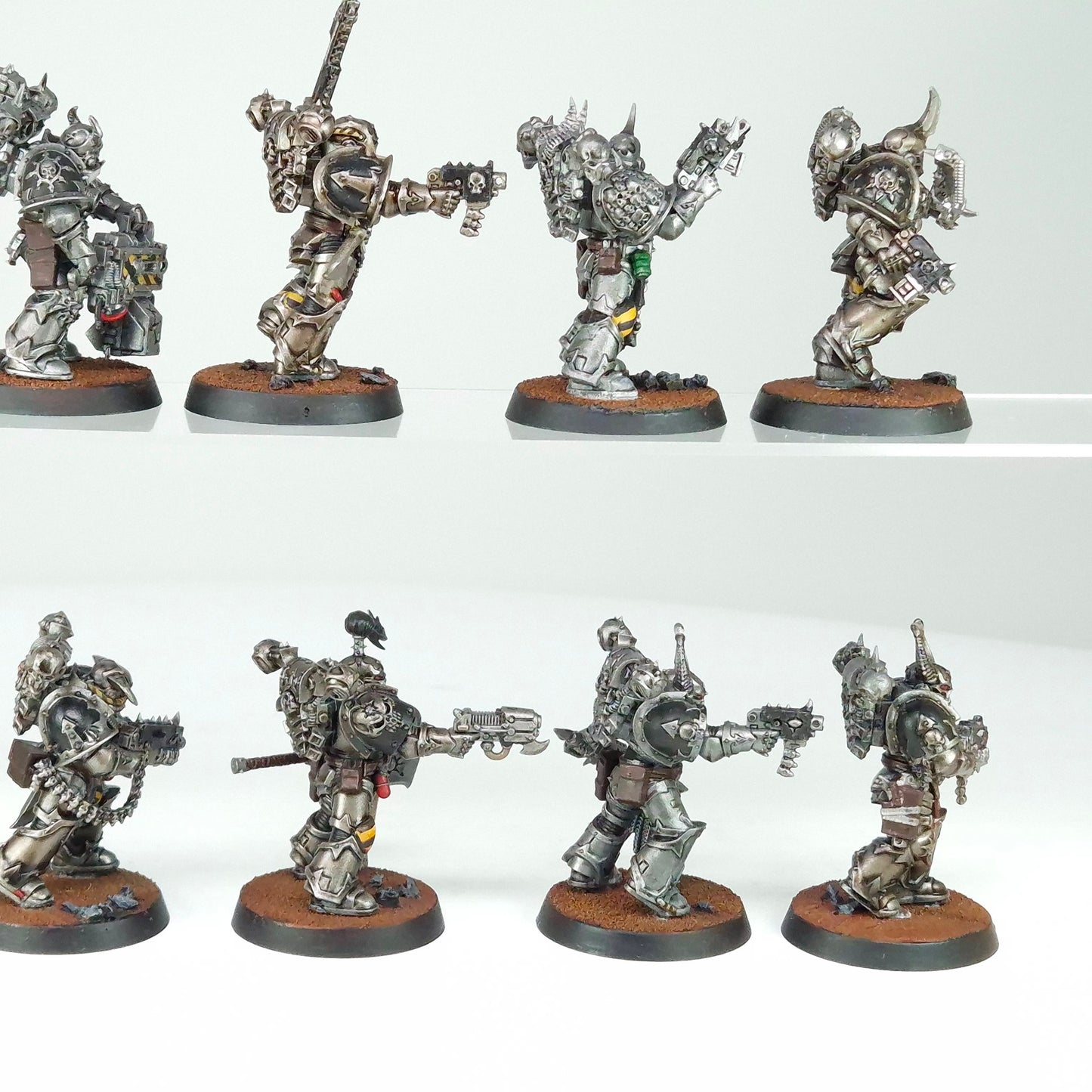 Legionnaires - Iron Warriors - Chaos Space Marines - Warhammer 40k