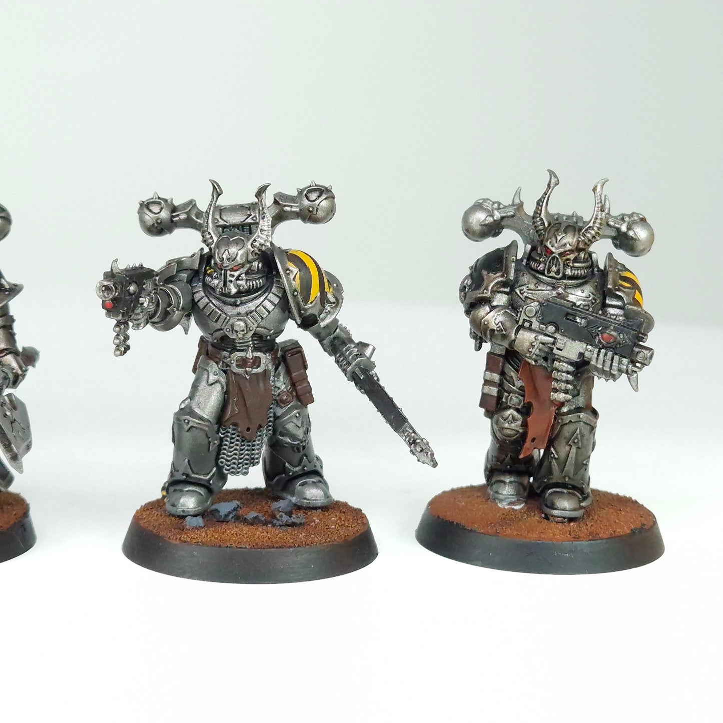 Legionnaires - Iron Warriors - Chaos Space Marines - Warhammer 40k