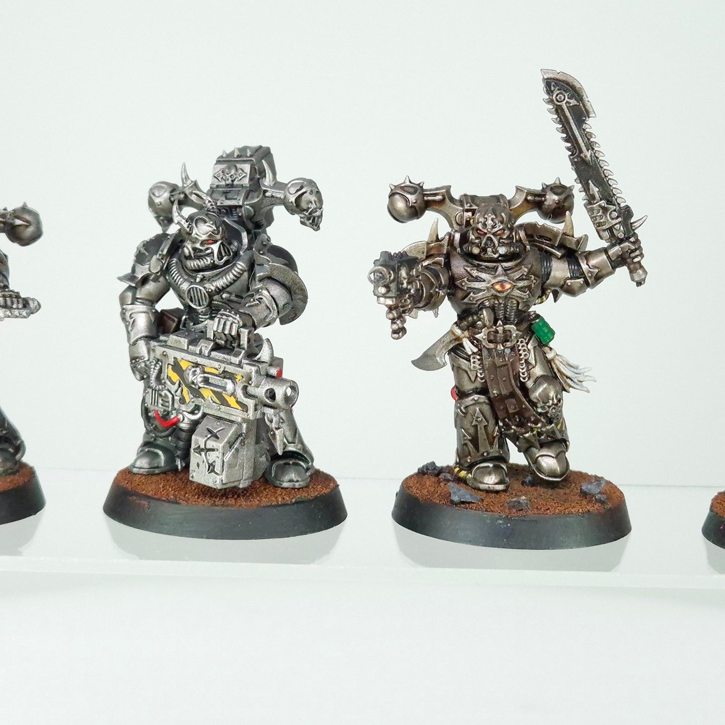 Legionnaires - Iron Warriors - Chaos Space Marines - Warhammer 40k