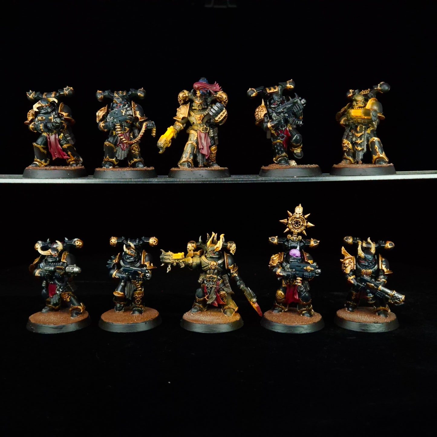 Legionnaires - Black Legion - Chaos Space Marines - Warhammer 40k
