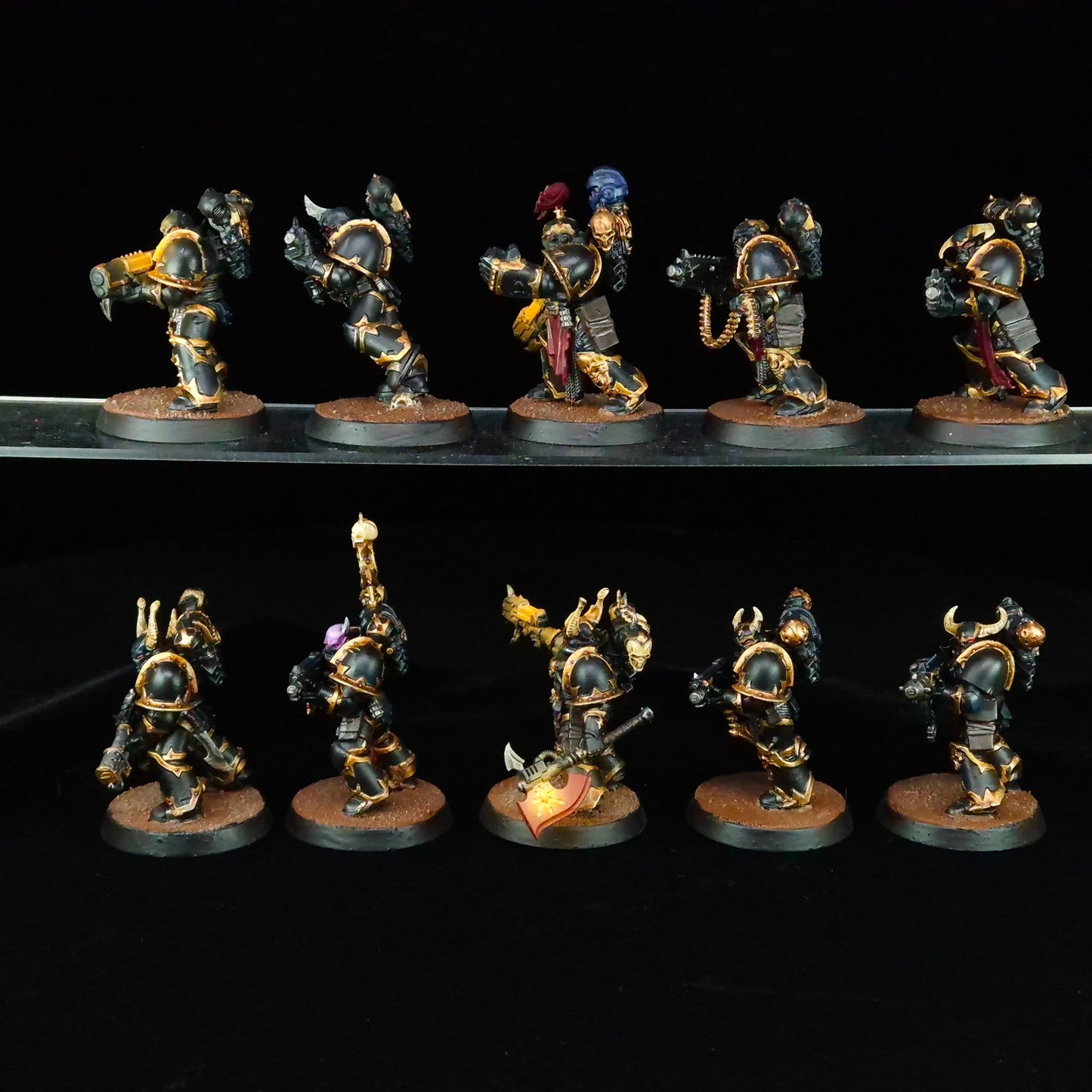 Legionnaires - Black Legion - Chaos Space Marines - Warhammer 40k