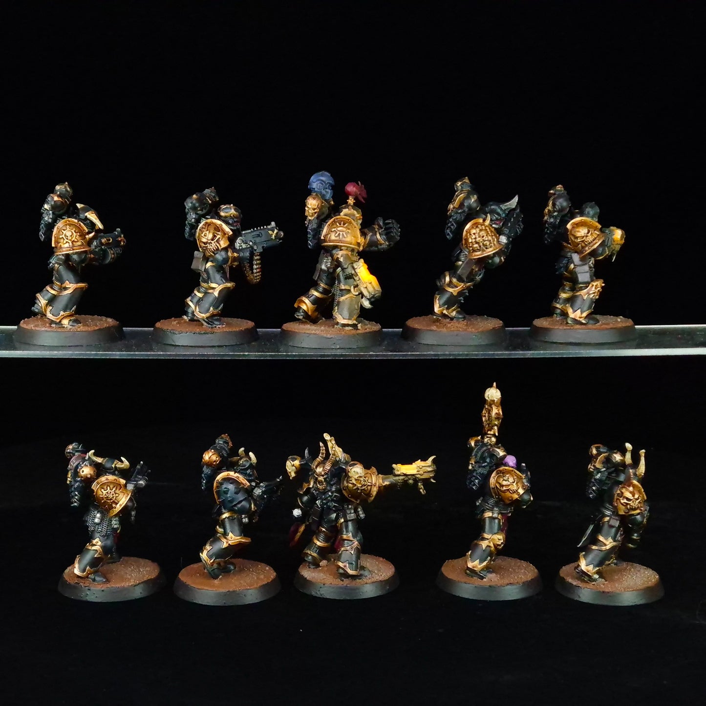 Legionnaires - Black Legion - Chaos Space Marines - Warhammer 40k