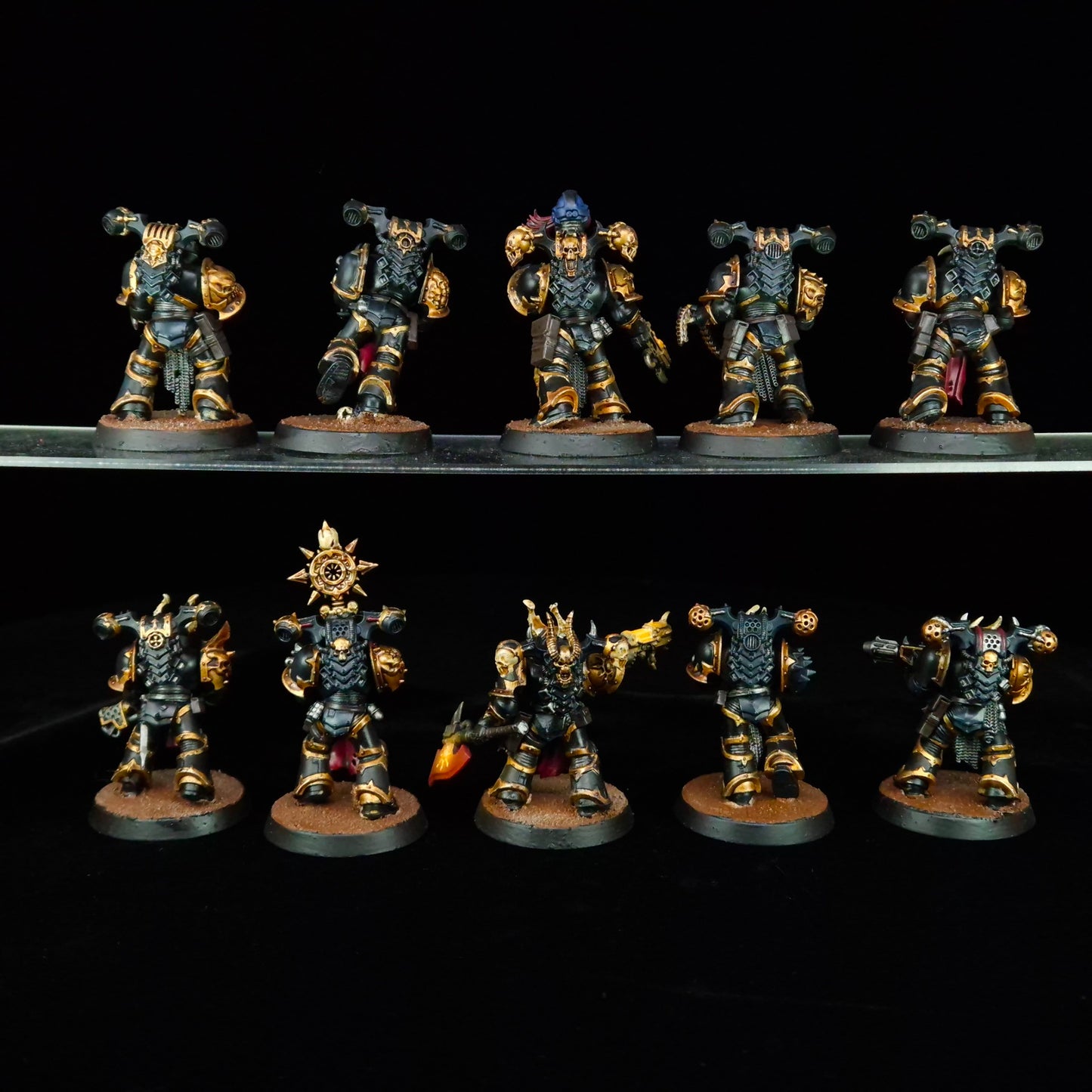 Legionnaires - Black Legion - Chaos Space Marines - Warhammer 40k