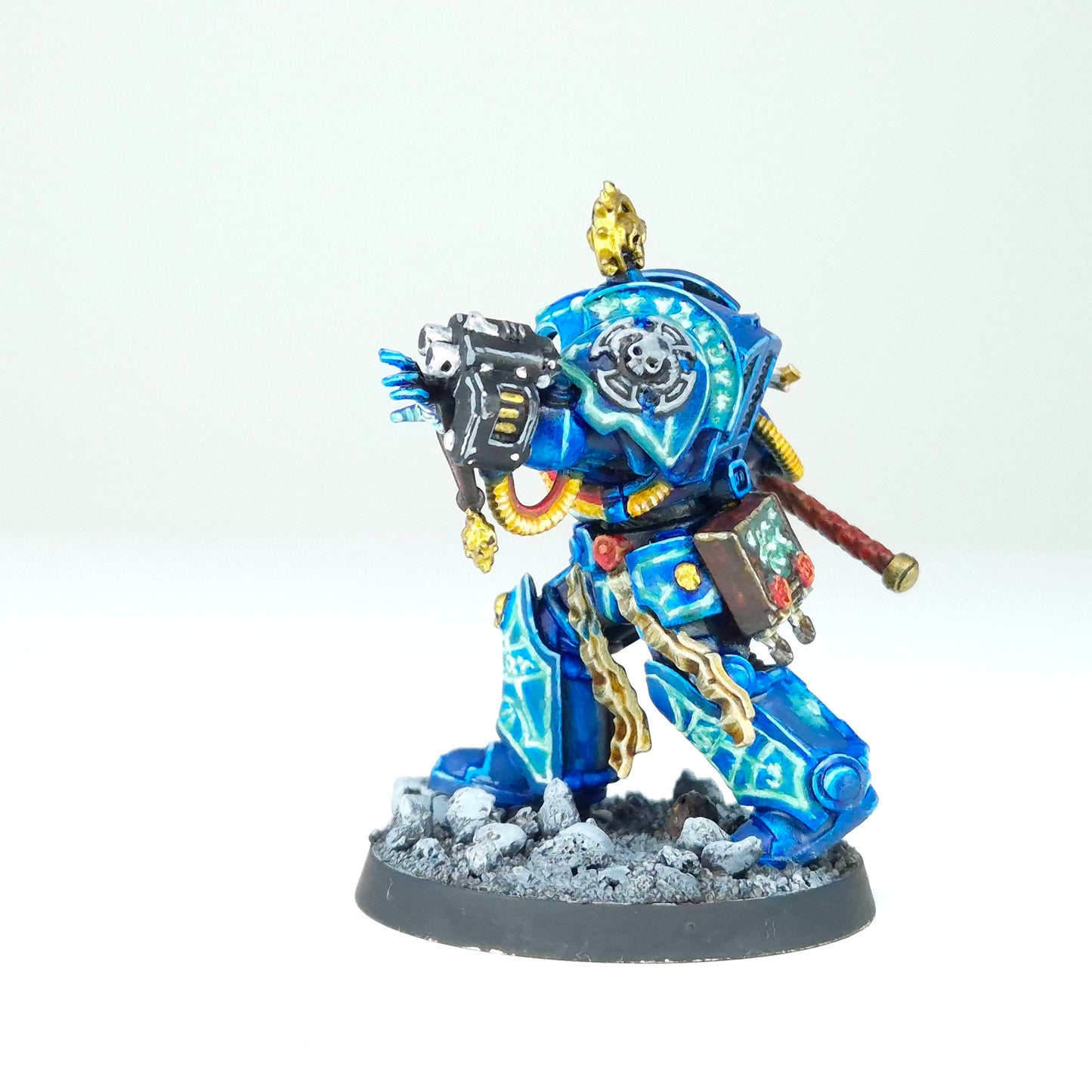 Librarian in Terminator Armour - Ultramarines - Space Marines - Warhammer 40k