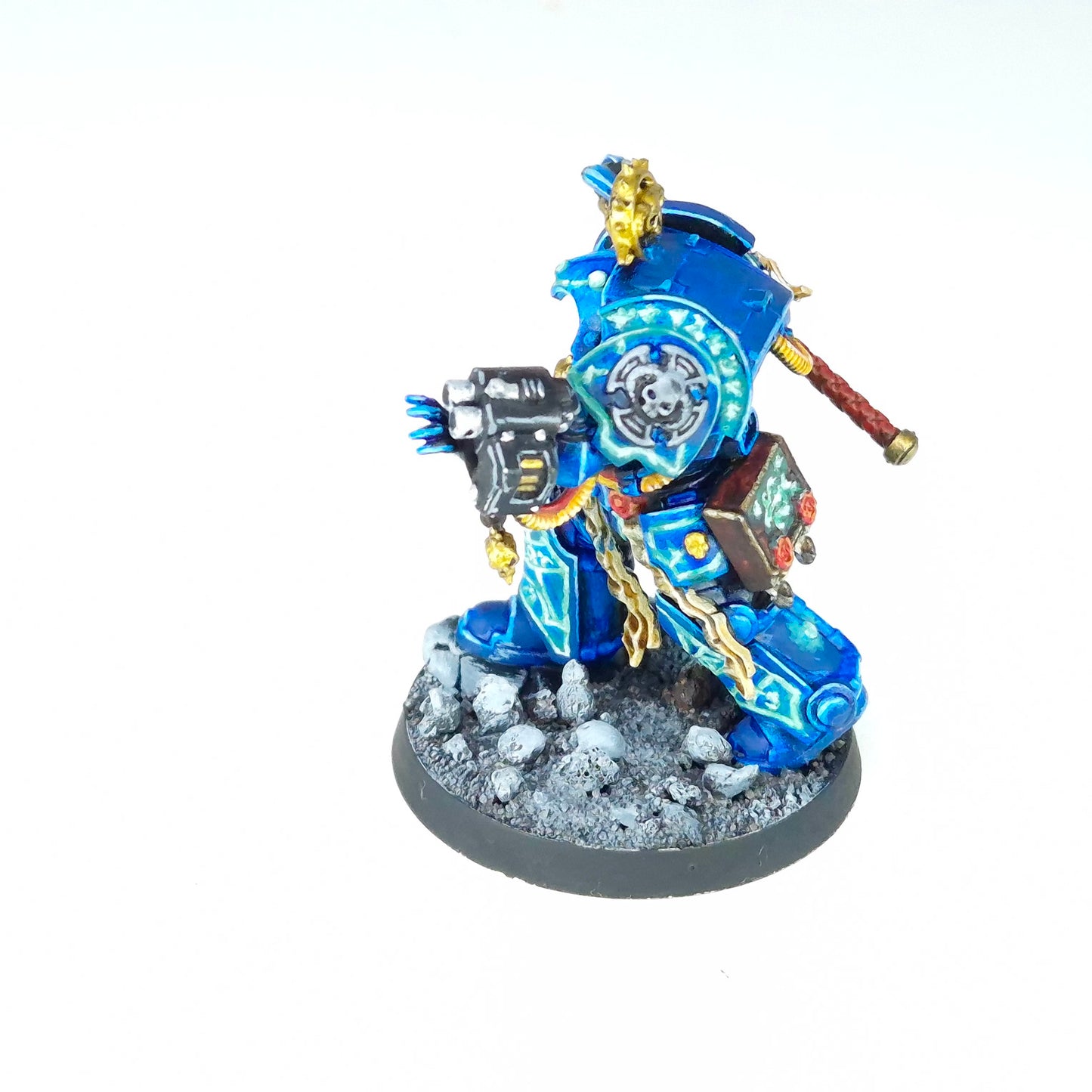 Librarian in Terminator Armour - Ultramarines - Space Marines - Warhammer 40k