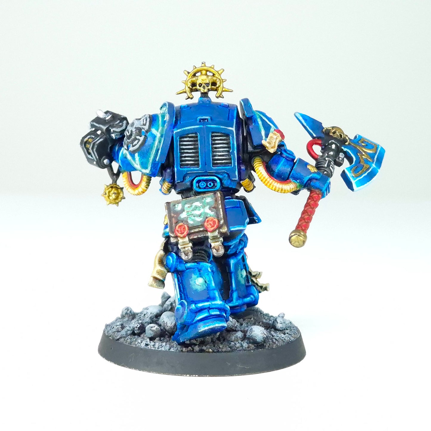 Librarian in Terminator Armour - Ultramarines - Space Marines - Warhammer 40k