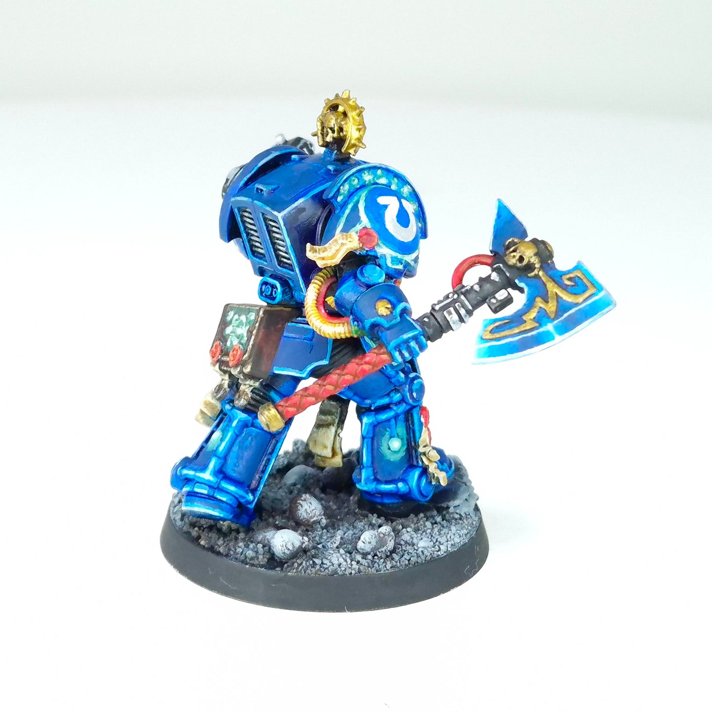 Librarian in Terminator Armour - Ultramarines - Space Marines - Warhammer 40k