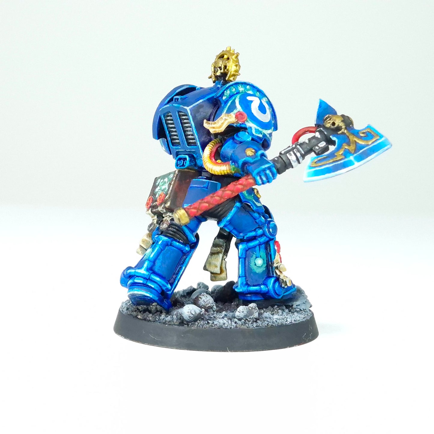 Librarian in Terminator Armour - Ultramarines - Space Marines - Warhammer 40k