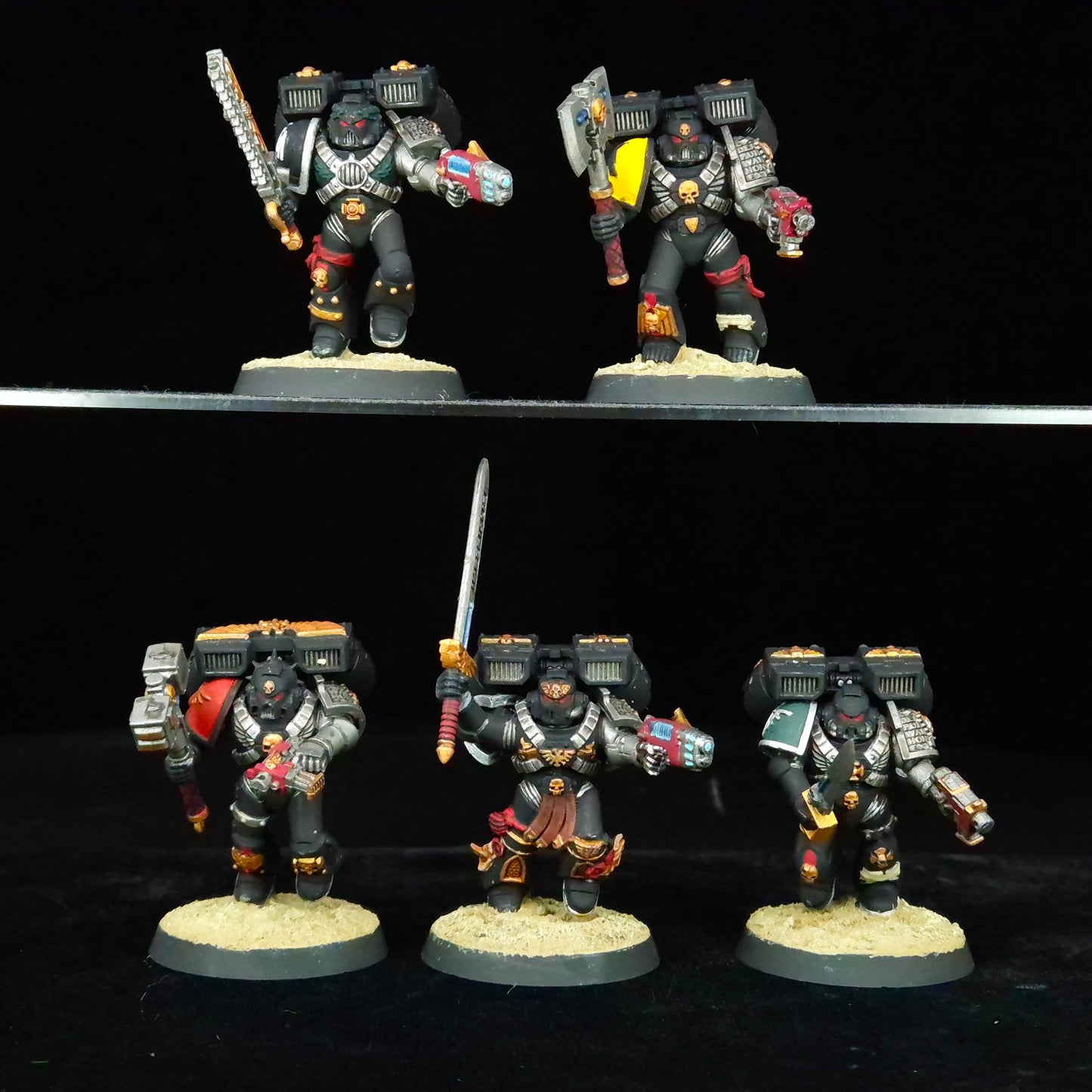 Veterans with Jump Packs - Deathwatch - Space Marines - Warhammer 40k