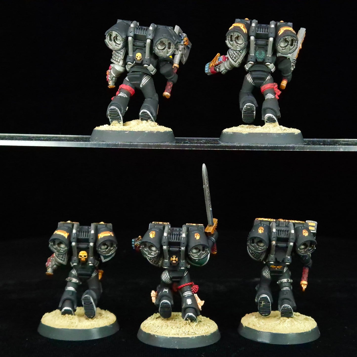 Veterans with Jump Packs - Deathwatch - Space Marines - Warhammer 40k