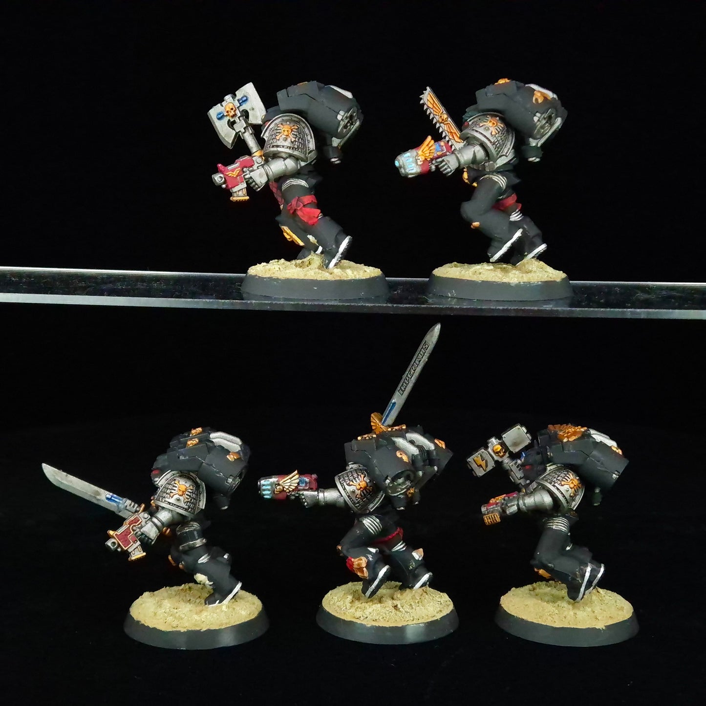 Veterans with Jump Packs - Deathwatch - Space Marines - Warhammer 40k