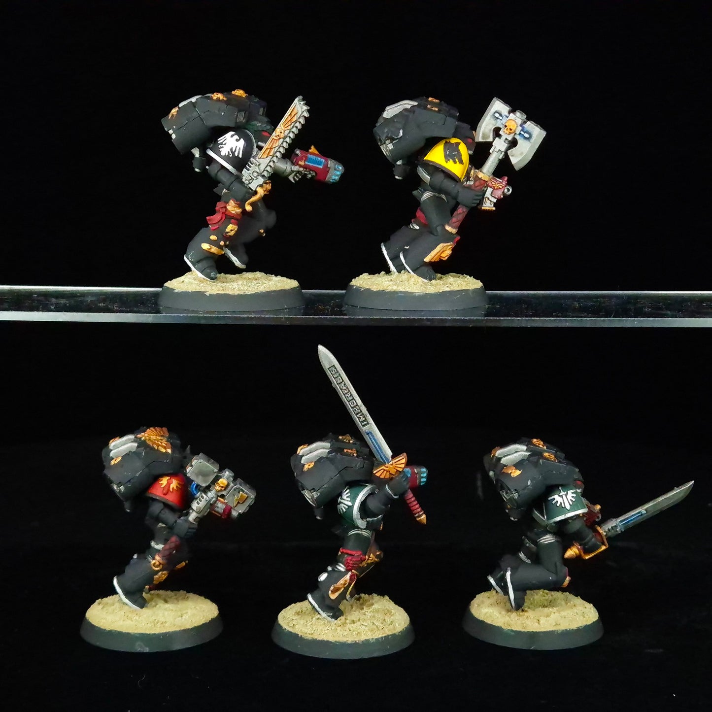 Veterans with Jump Packs - Deathwatch - Space Marines - Warhammer 40k