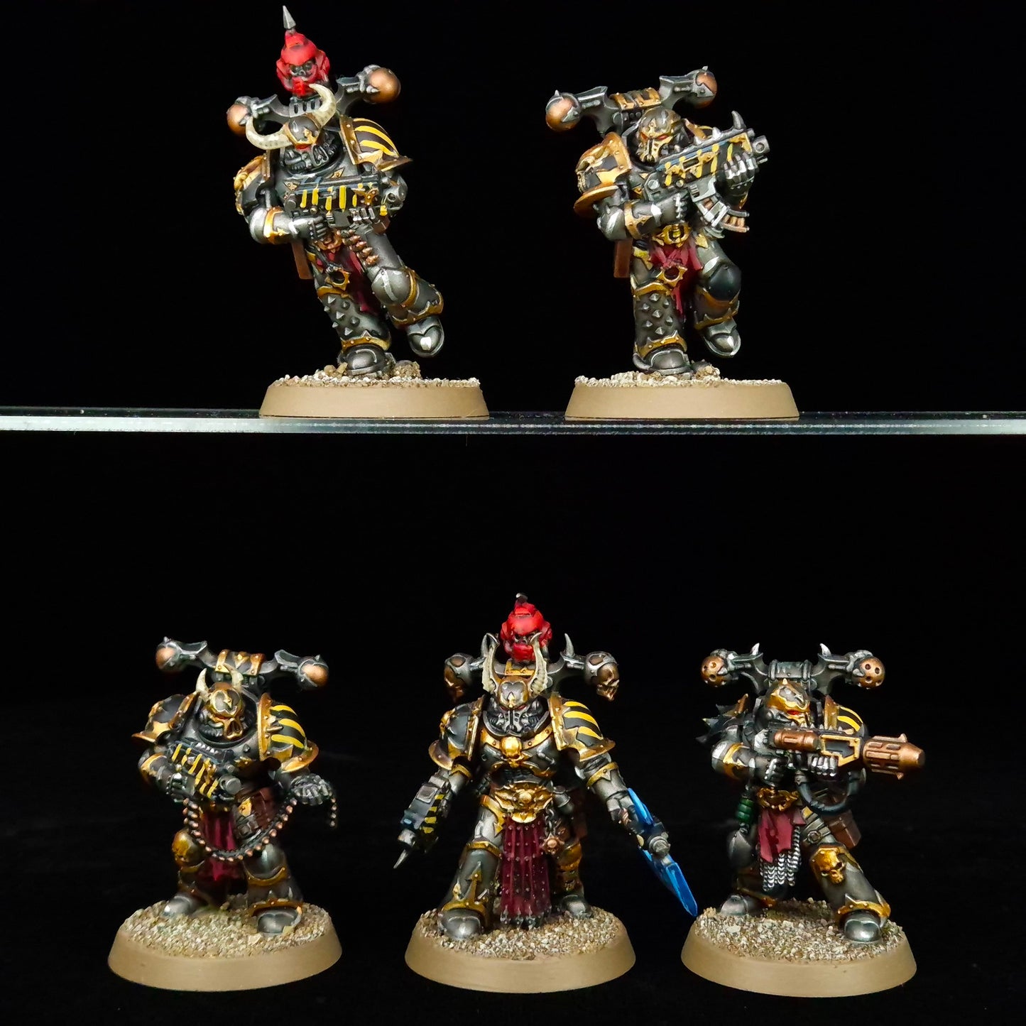 Legionnaires - Iron Warriors - Chaos Space Marines - Warhammer 40k