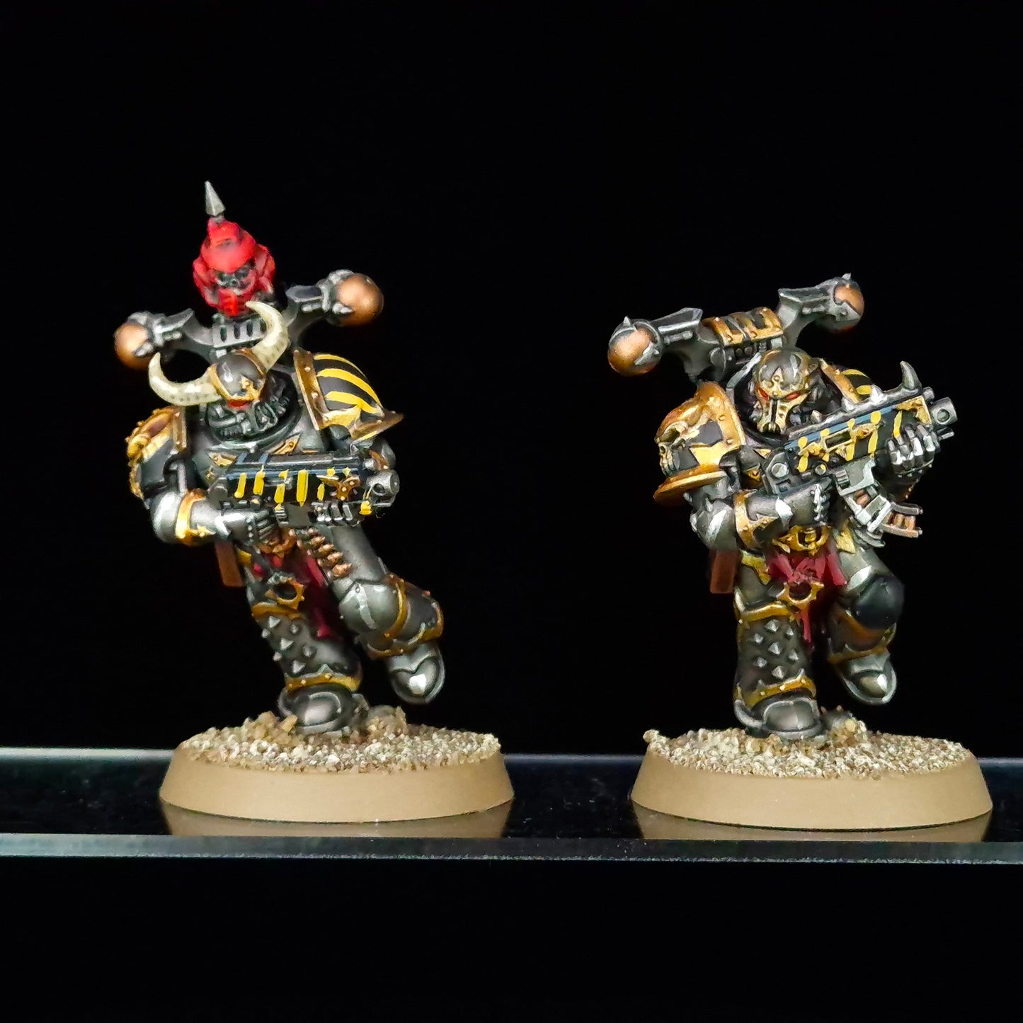 Legionnaires - Iron Warriors - Chaos Space Marines - Warhammer 40k