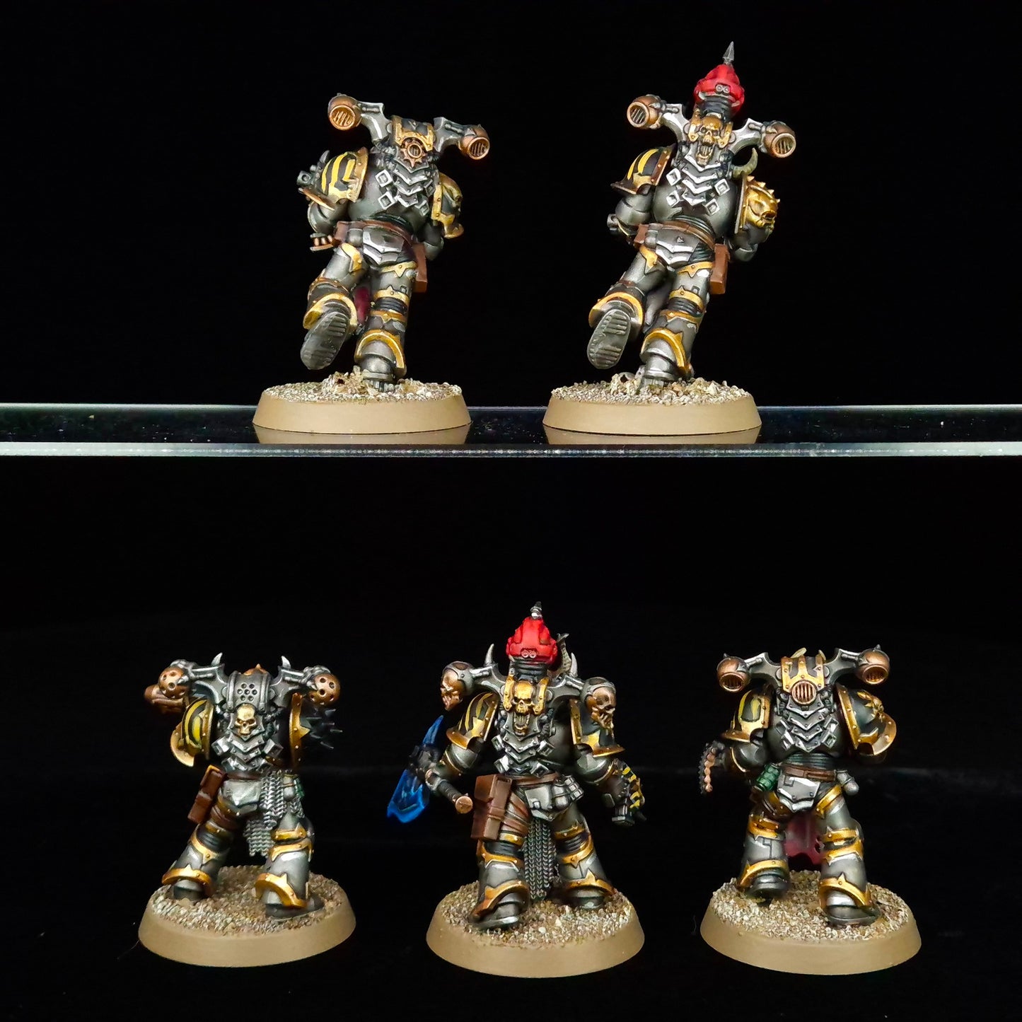 Legionnaires - Iron Warriors - Chaos Space Marines - Warhammer 40k