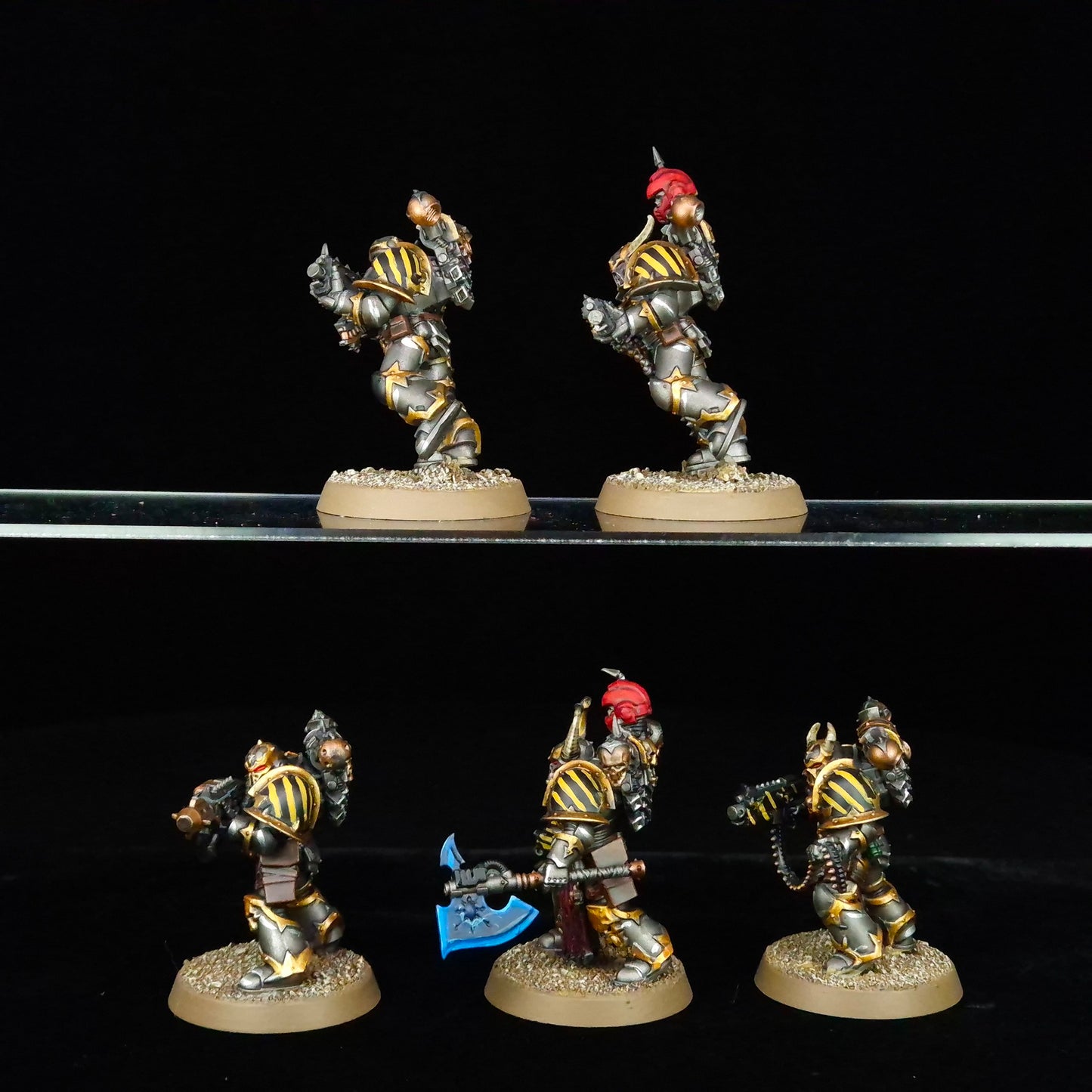 Legionnaires - Iron Warriors - Chaos Space Marines - Warhammer 40k