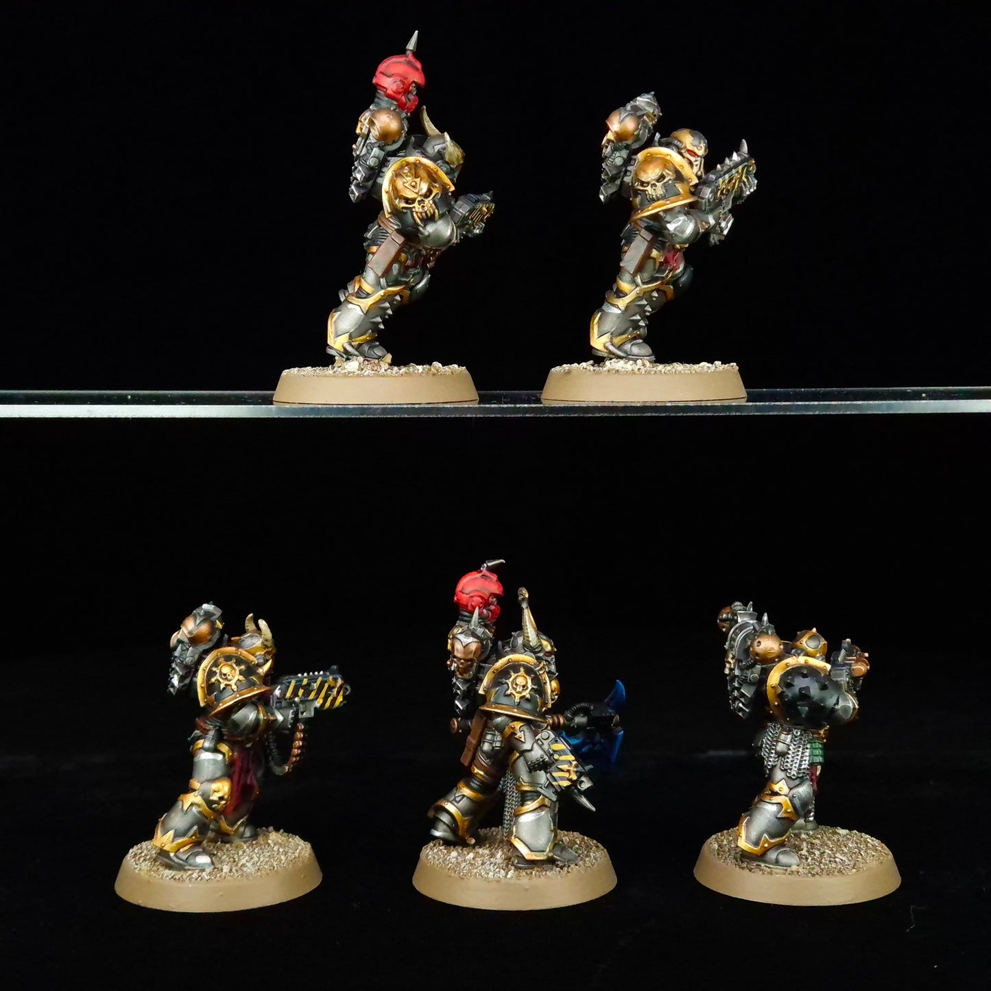 Legionnaires - Iron Warriors - Chaos Space Marines - Warhammer 40k