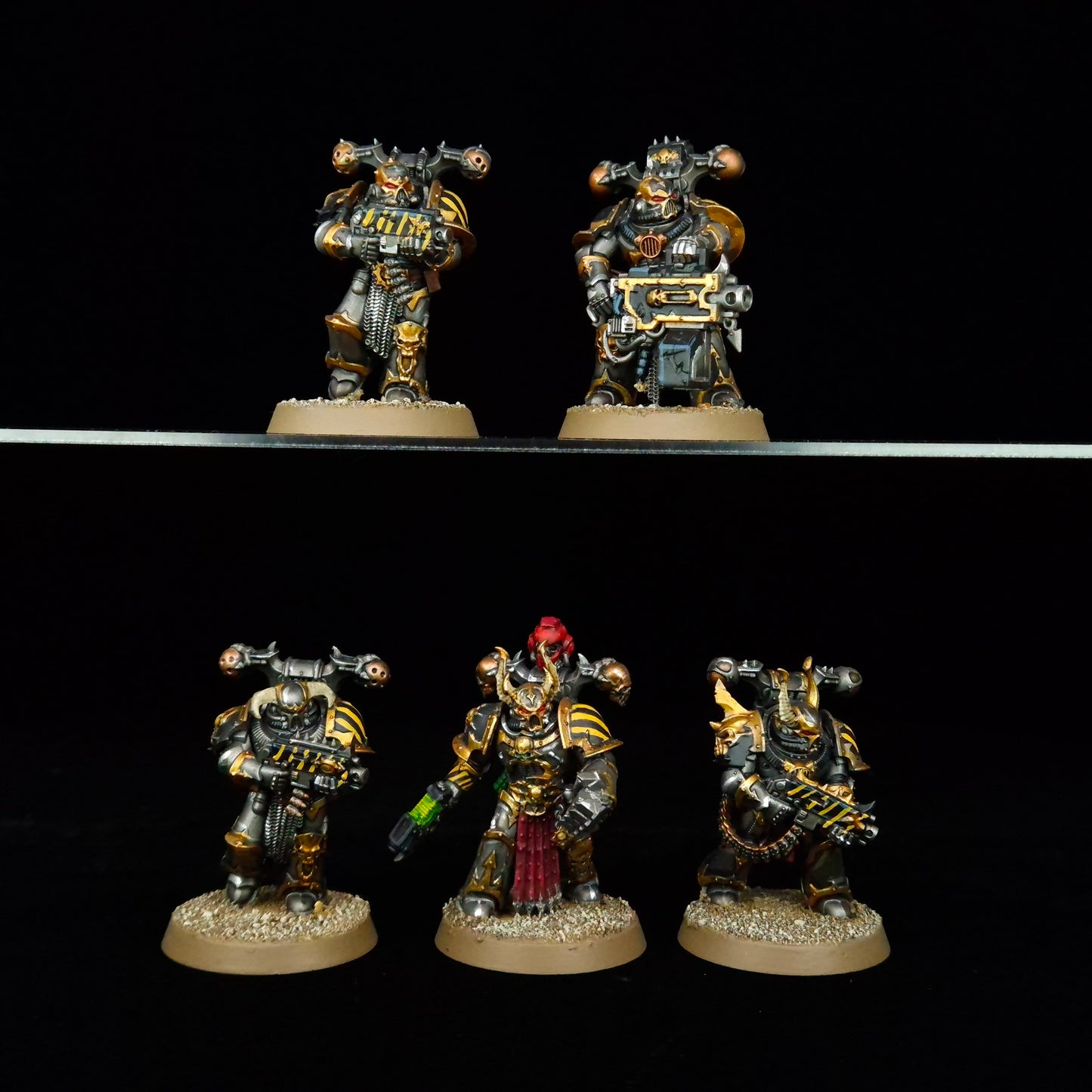 Legionnaires - Iron Warriors - Chaos Space Marines - Warhammer 40k