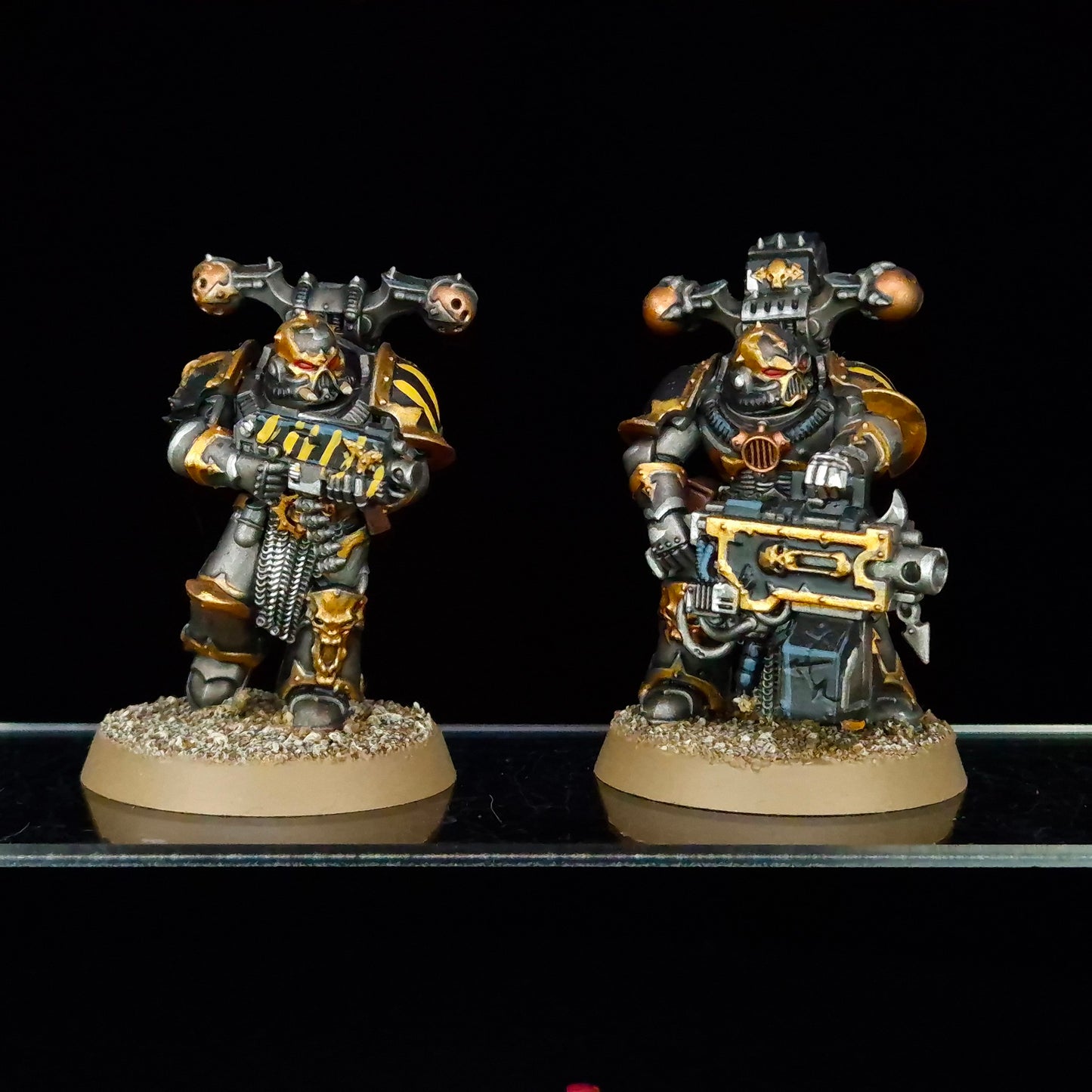 Legionnaires - Iron Warriors - Chaos Space Marines - Warhammer 40k