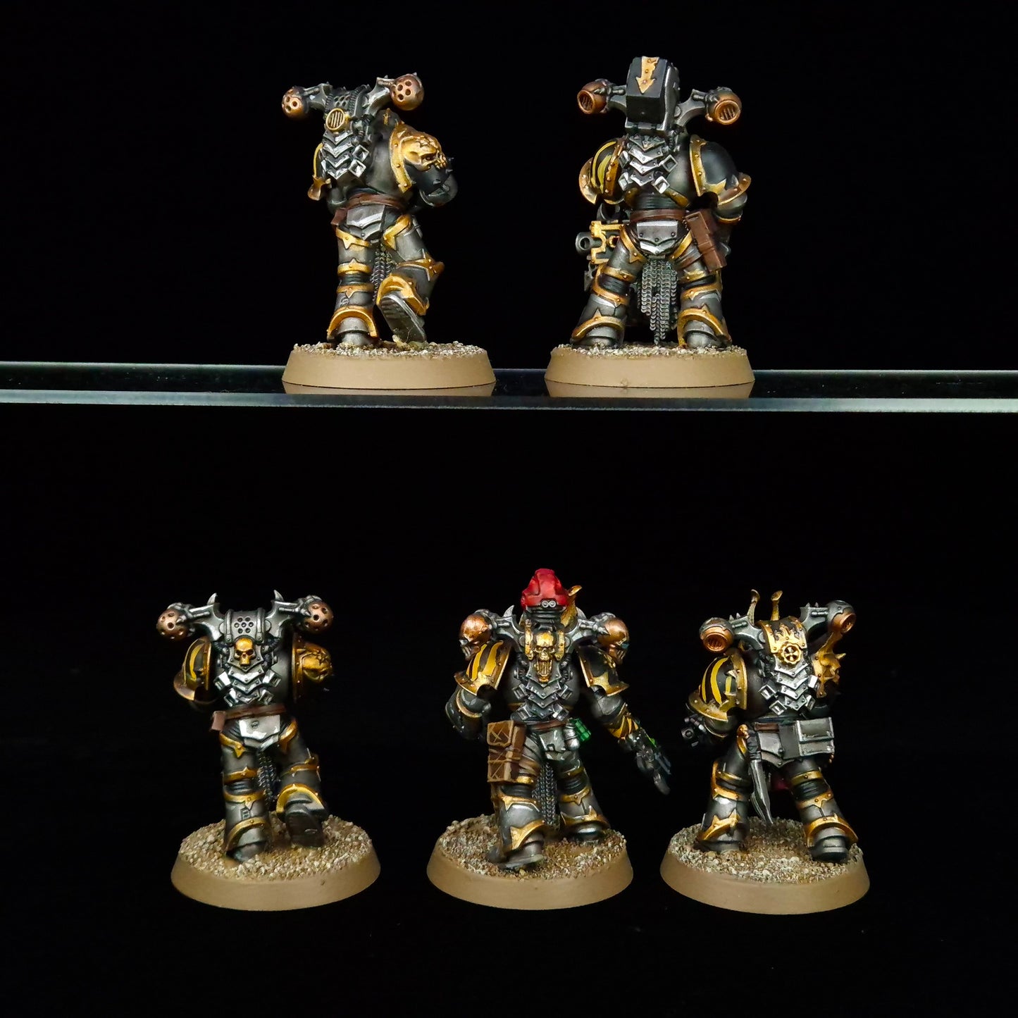 Legionnaires - Iron Warriors - Chaos Space Marines - Warhammer 40k