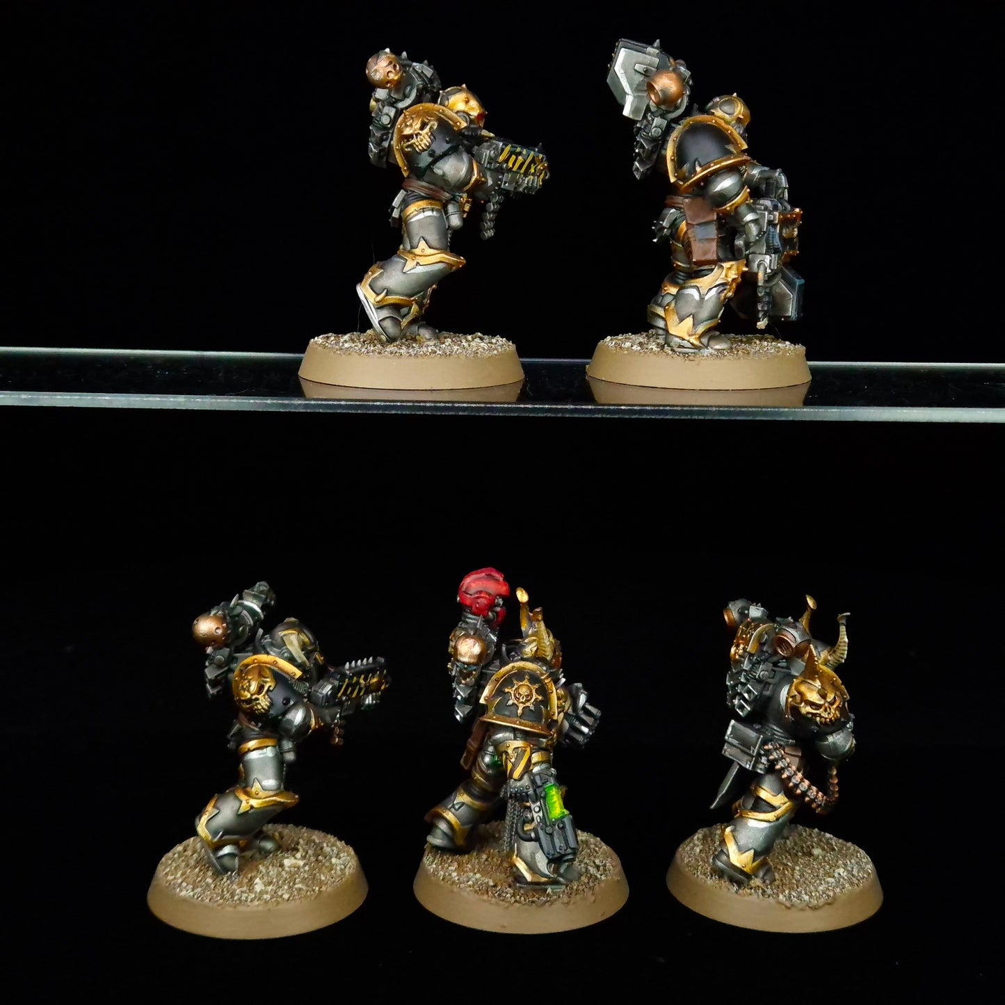 Legionnaires - Iron Warriors - Chaos Space Marines - Warhammer 40k