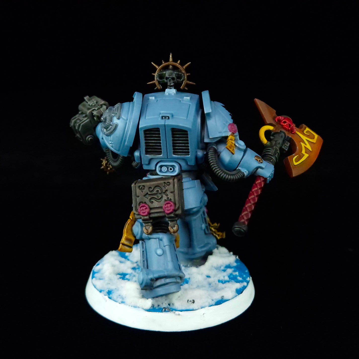 Librarian in Terminator Armour - Space Wolves - Space Marines - Warhammer 40k