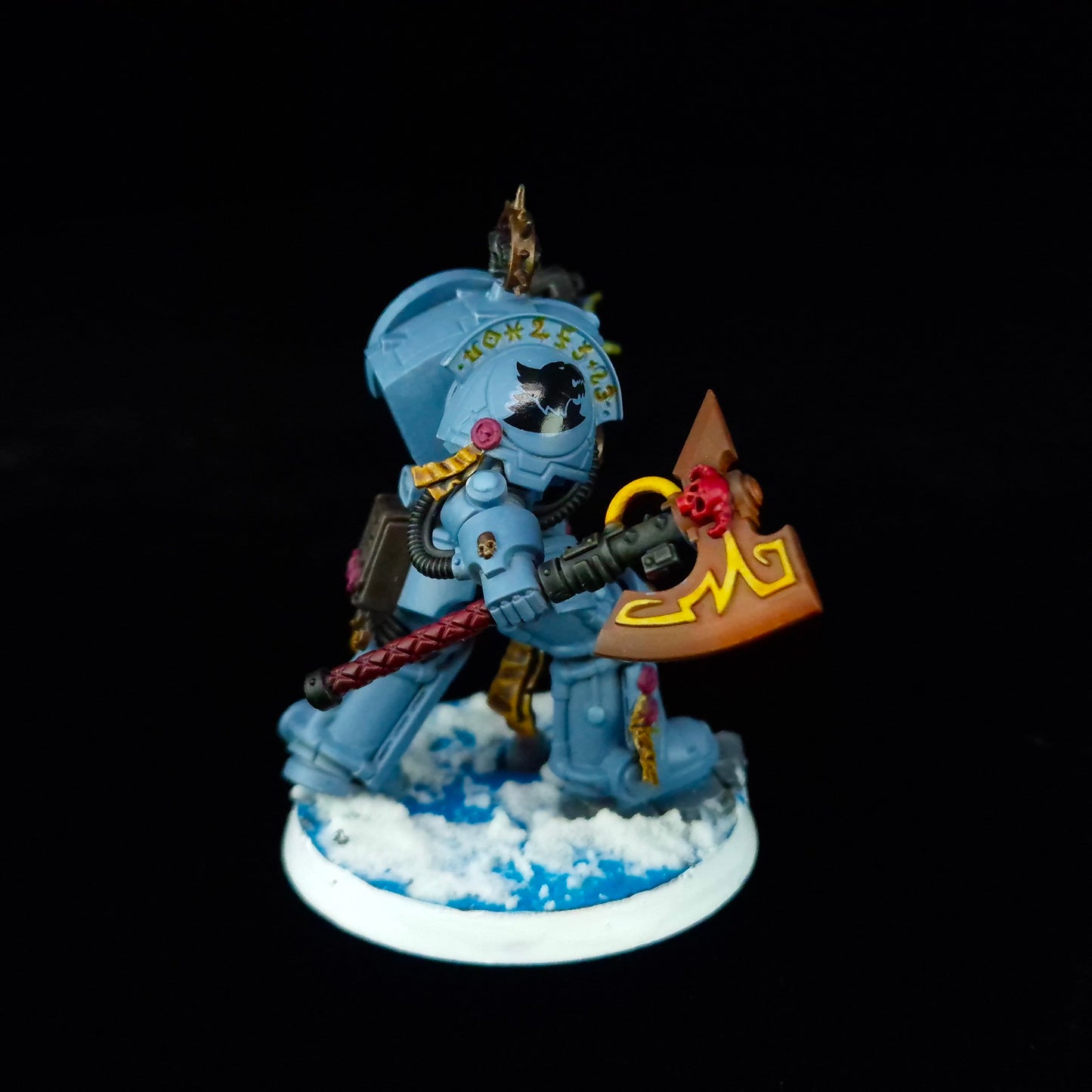 Librarian in Terminator Armour - Space Wolves - Space Marines - Warhammer 40k