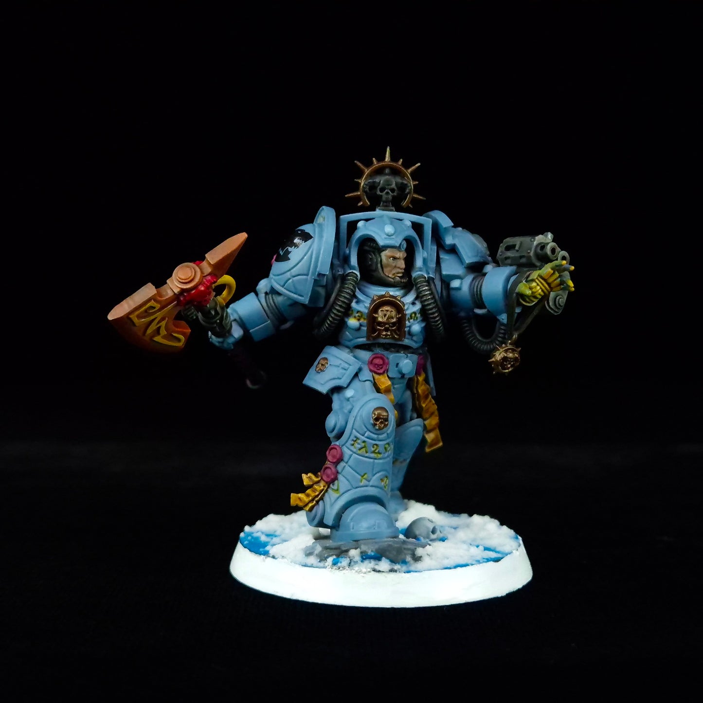 Librarian in Terminator Armour - Space Wolves - Space Marines - Warhammer 40k