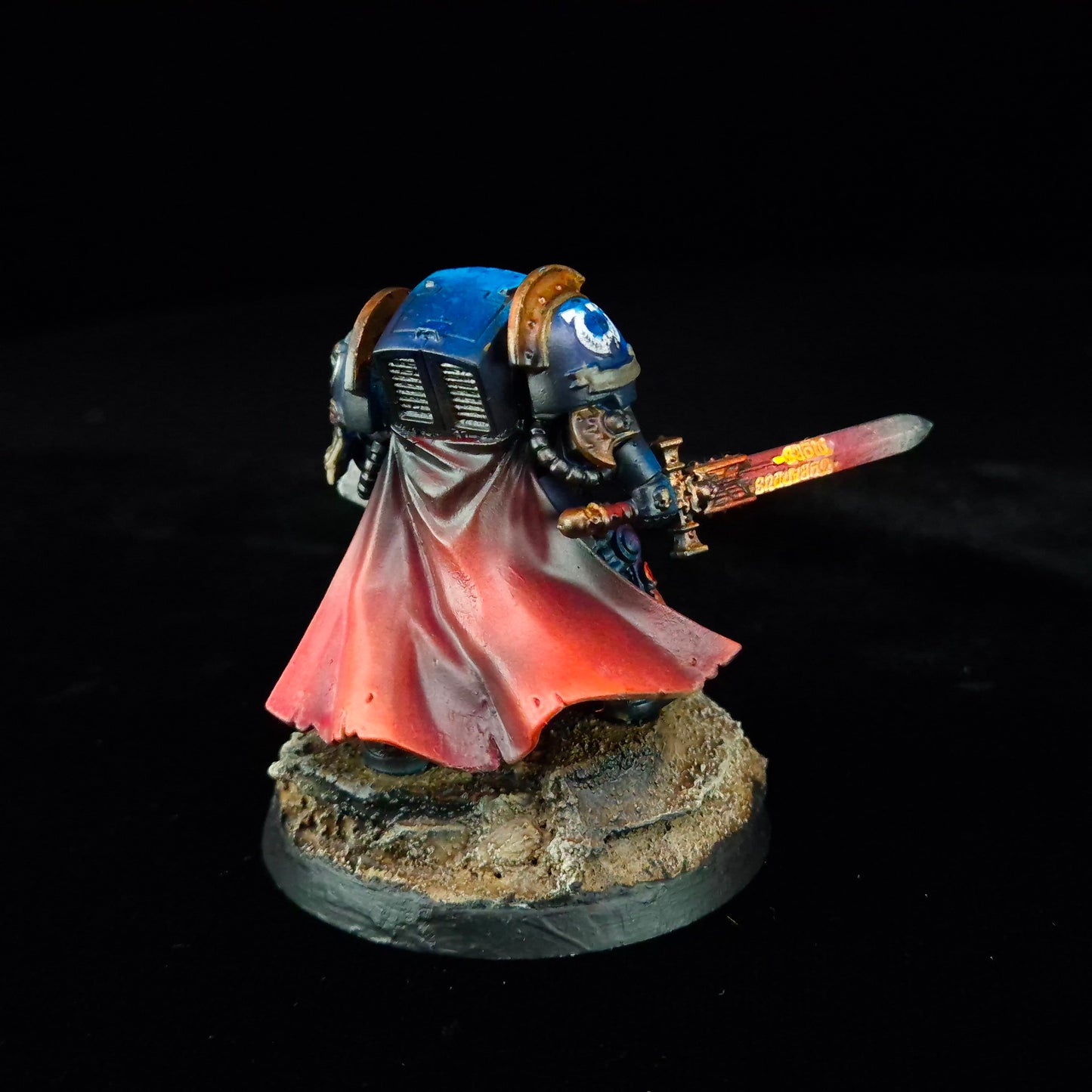 Captain in Terminator Armour - Ultramarines - Space Marines - Warhammer 40k