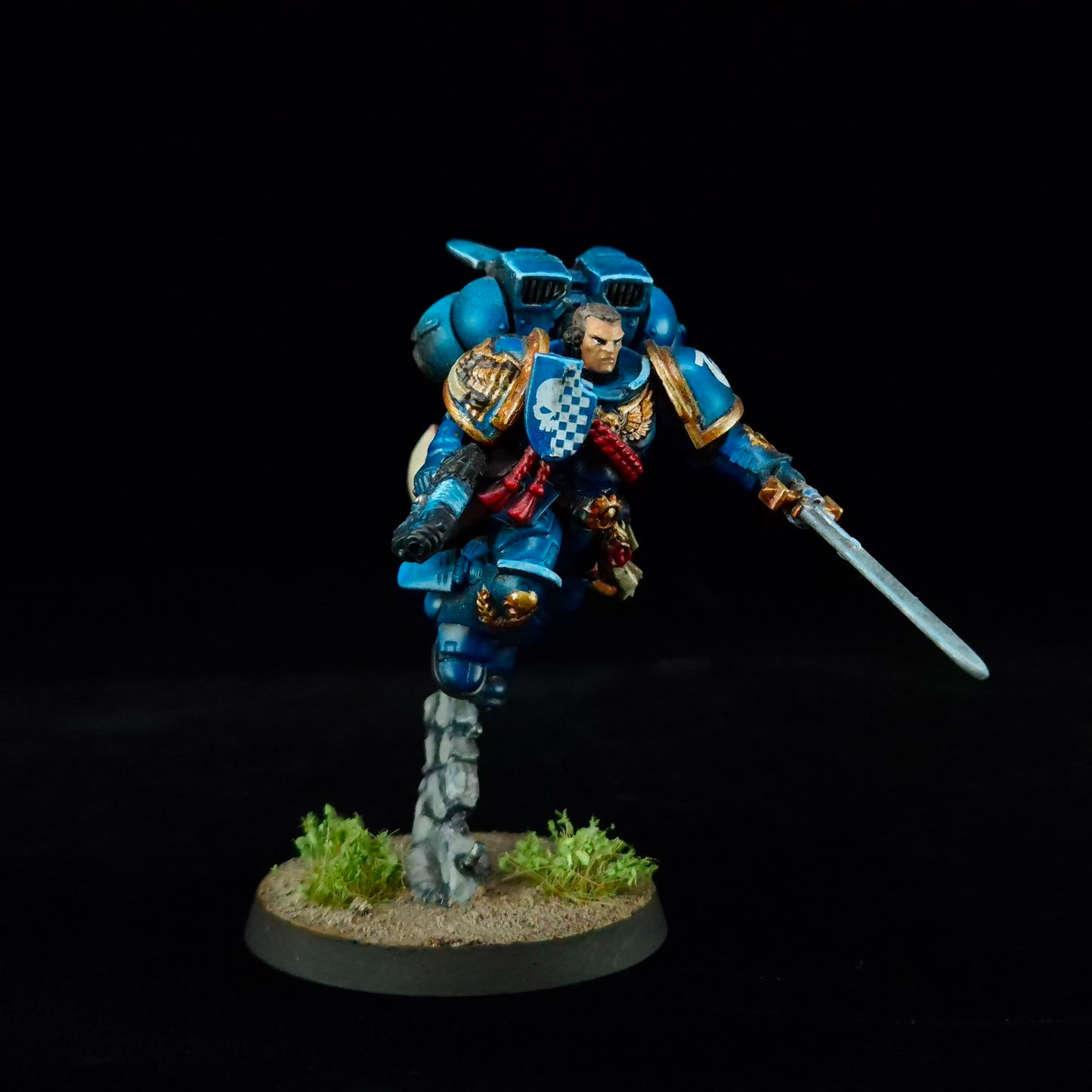 Captain (Jump Pack) - Ultramarines - Space Marines - Warhammer 40k
