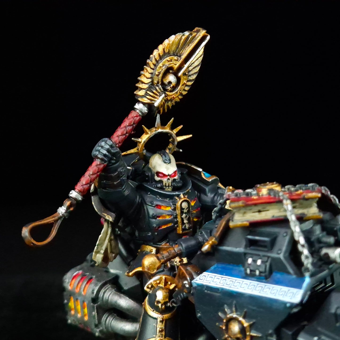 Chaplain on Bike - Ultramarines - Space Marines - Warhammer 40k