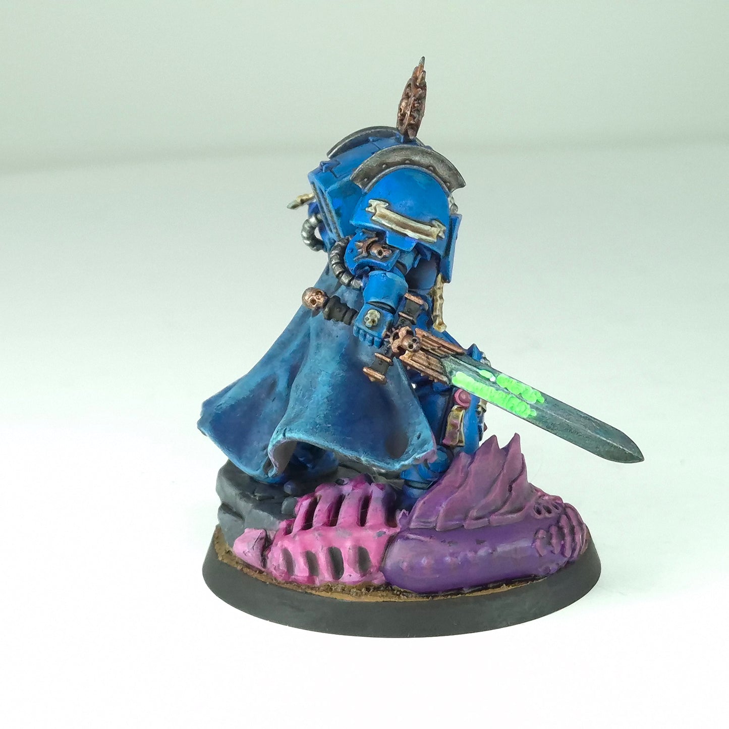 Captain in Terminator Armour - Ultramarines - Space Marines - Warhammer 40k