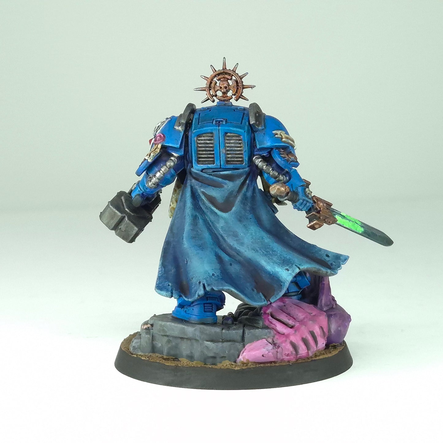Captain in Terminator Armour - Ultramarines - Space Marines - Warhammer 40k