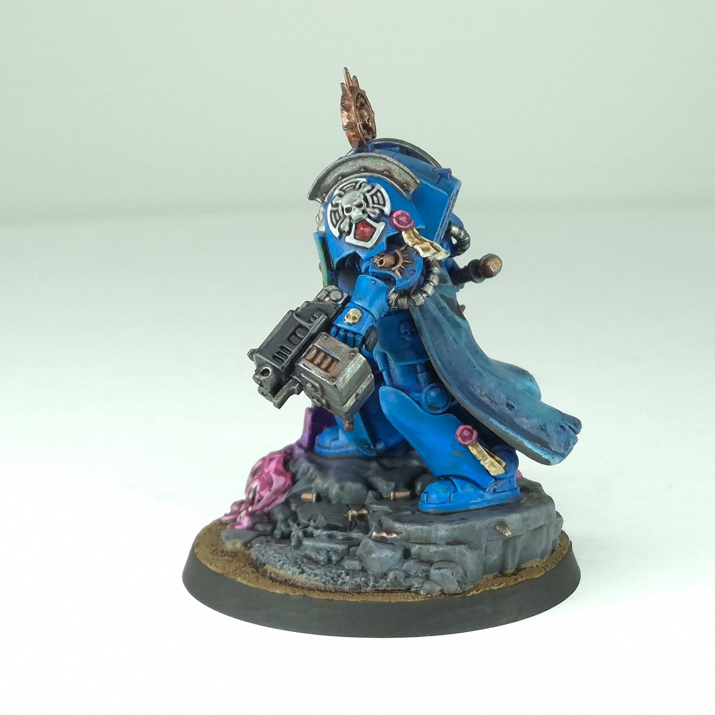 Captain in Terminator Armour - Ultramarines - Space Marines - Warhammer 40k