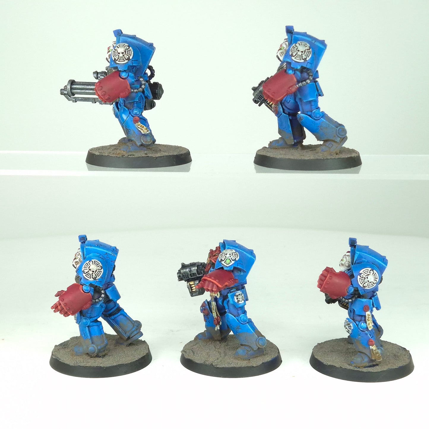 Terminators - Crimson Fists - Space Marines - Warhammer 40k
