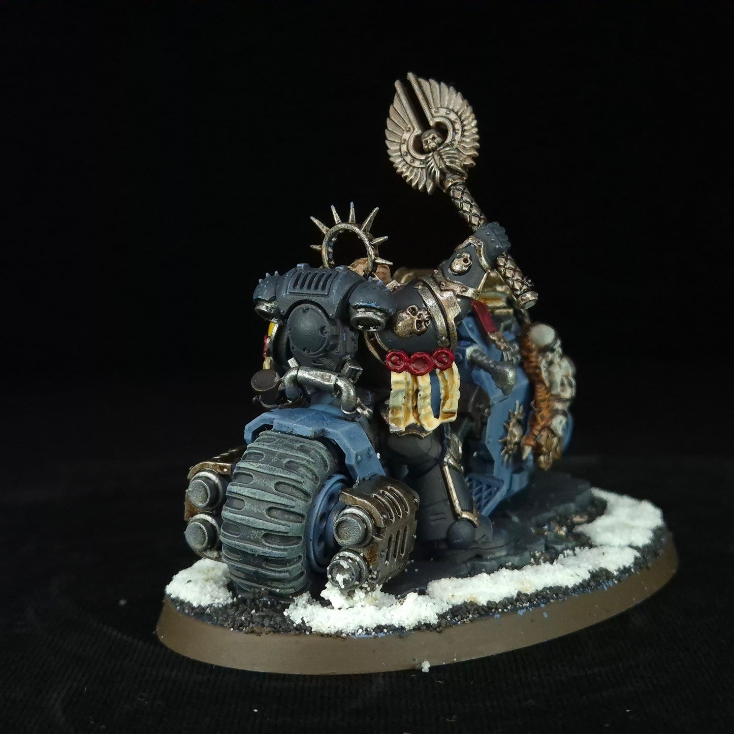Chaplain on Bike - Space Wolves - Space Marines - Warhammer 40k