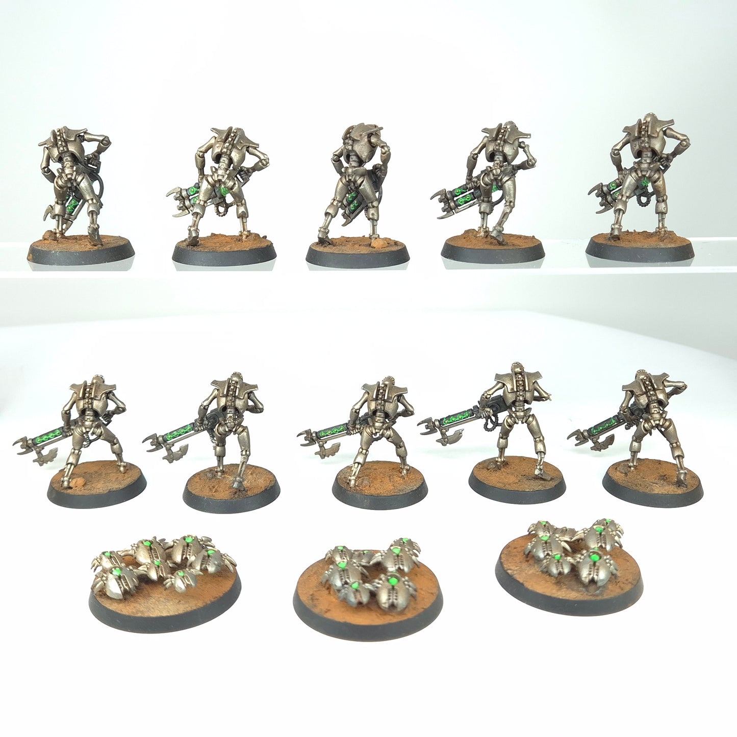 Necron Warriors - Sautekh - Necrons - Warhammer 40k