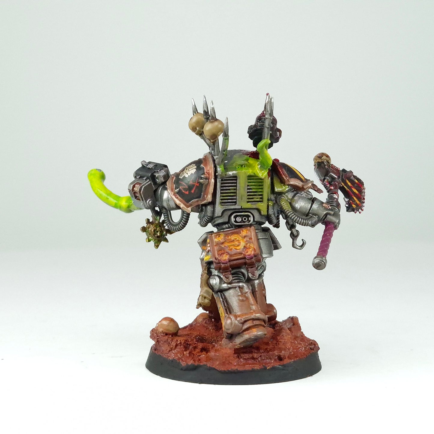 Chaos Sorcerer in Terminator Armour - Iron Warriors - Chaos Space Marines - Warhammer 40k