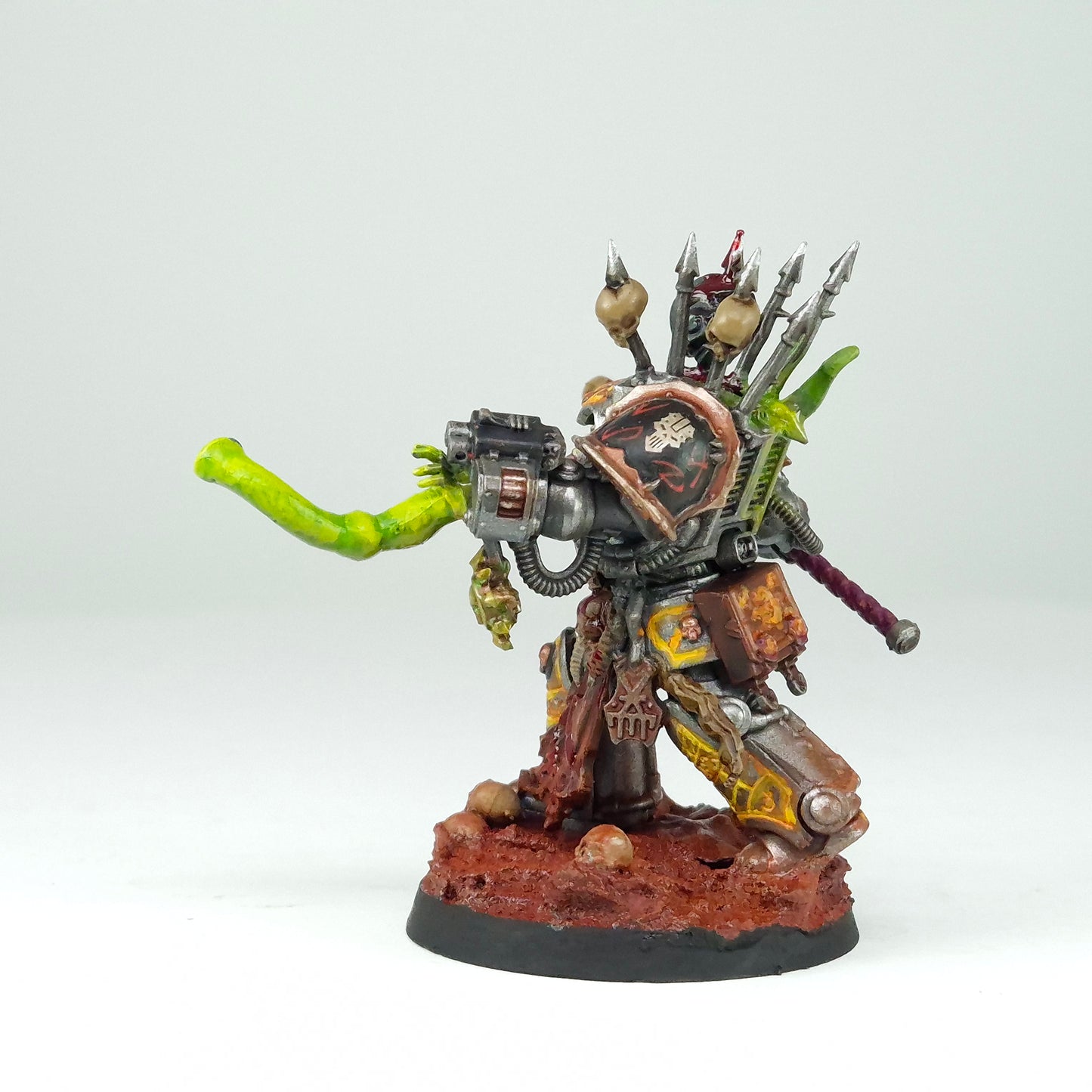 Chaos Sorcerer in Terminator Armour - Iron Warriors - Chaos Space Marines - Warhammer 40k