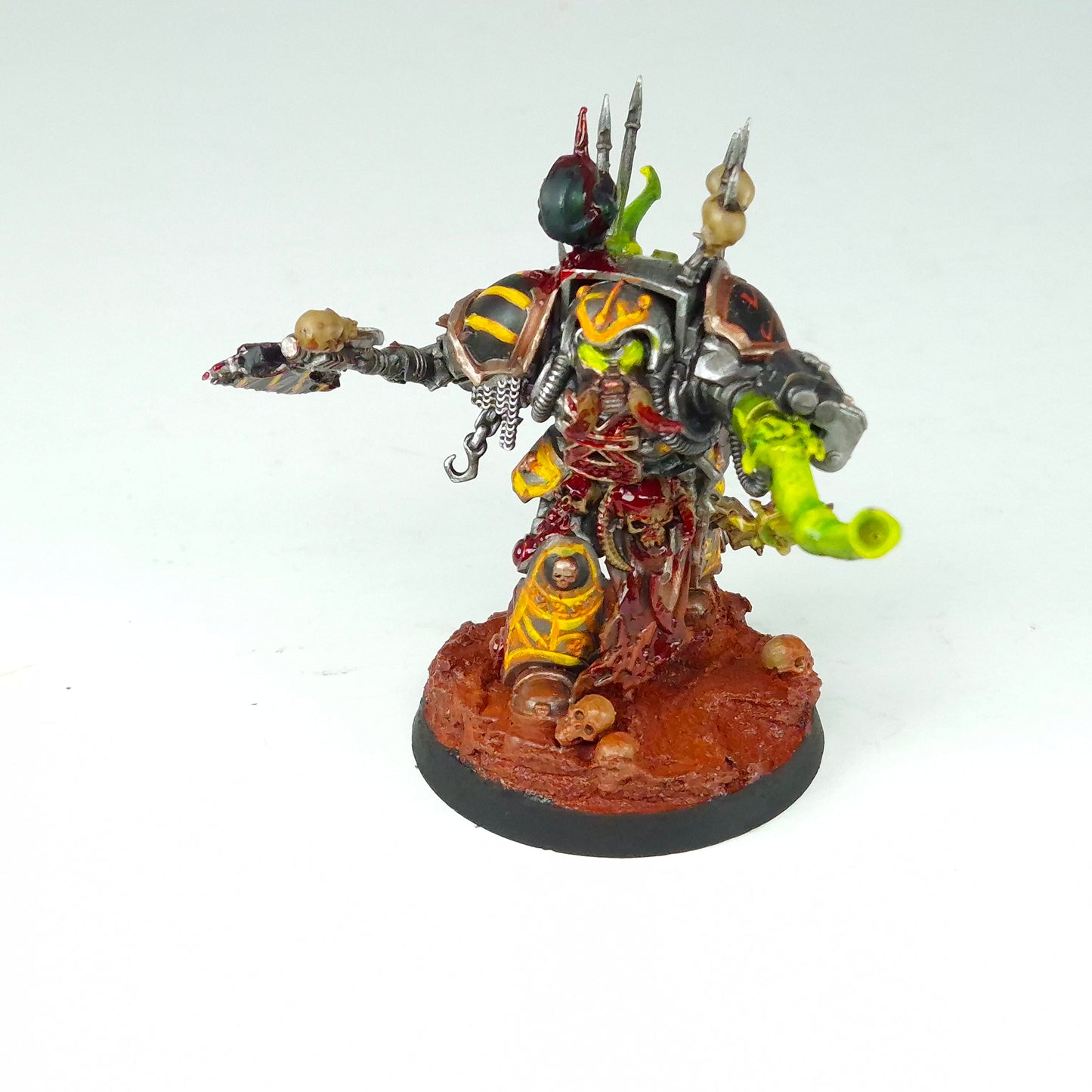 Chaos Sorcerer in Terminator Armour - Iron Warriors - Chaos Space Marines - Warhammer 40k