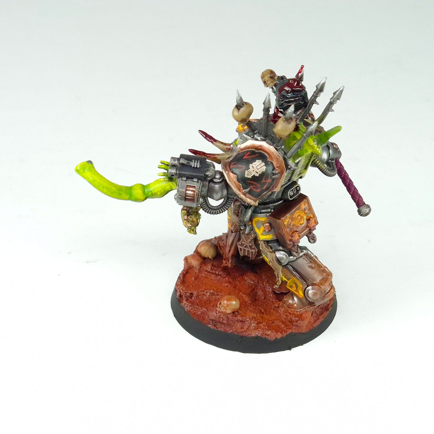 Chaos Sorcerer in Terminator Armour - Iron Warriors - Chaos Space Marines - Warhammer 40k