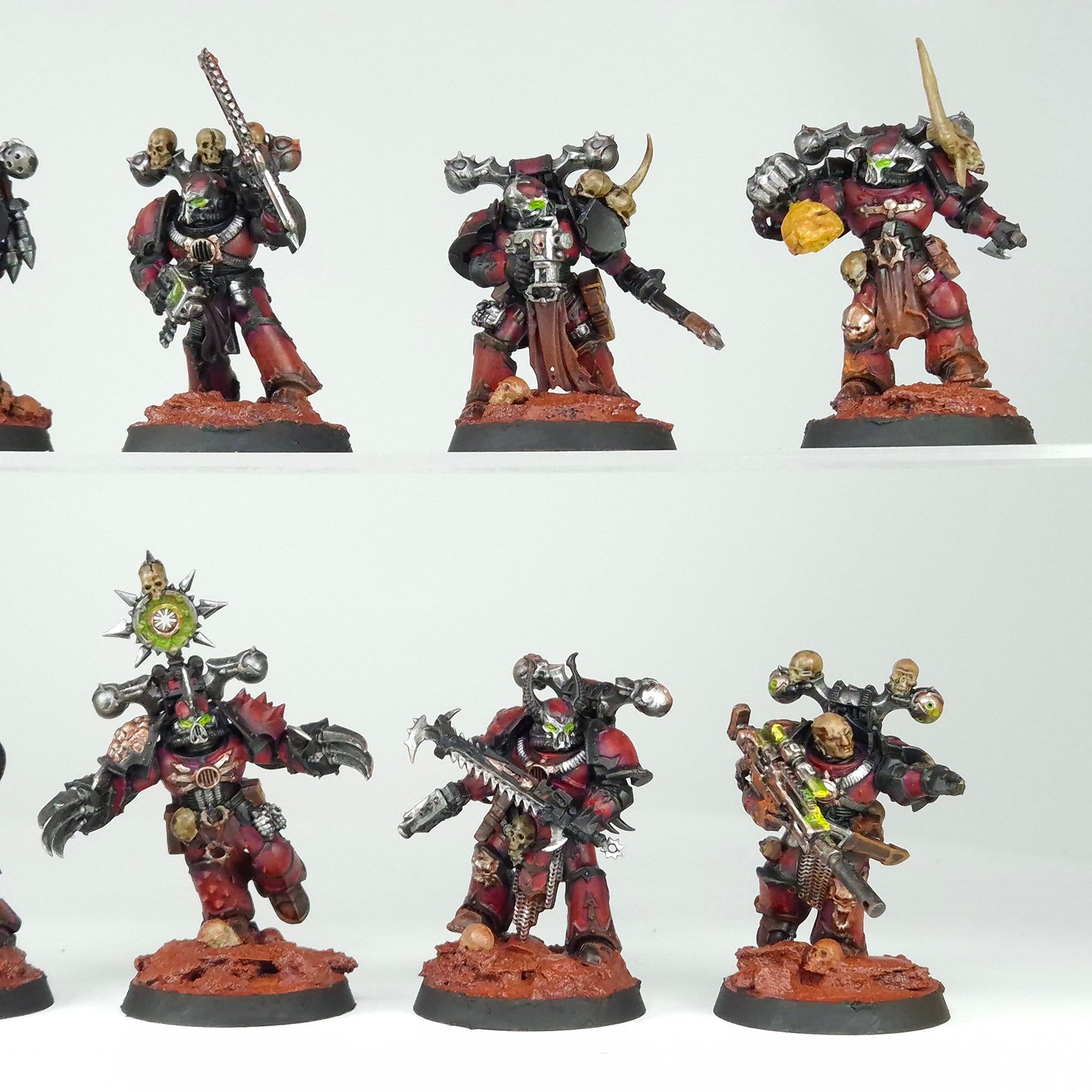 Legionnaires - Red Corsairs - Chaos Space Marines - Warhammer 40k